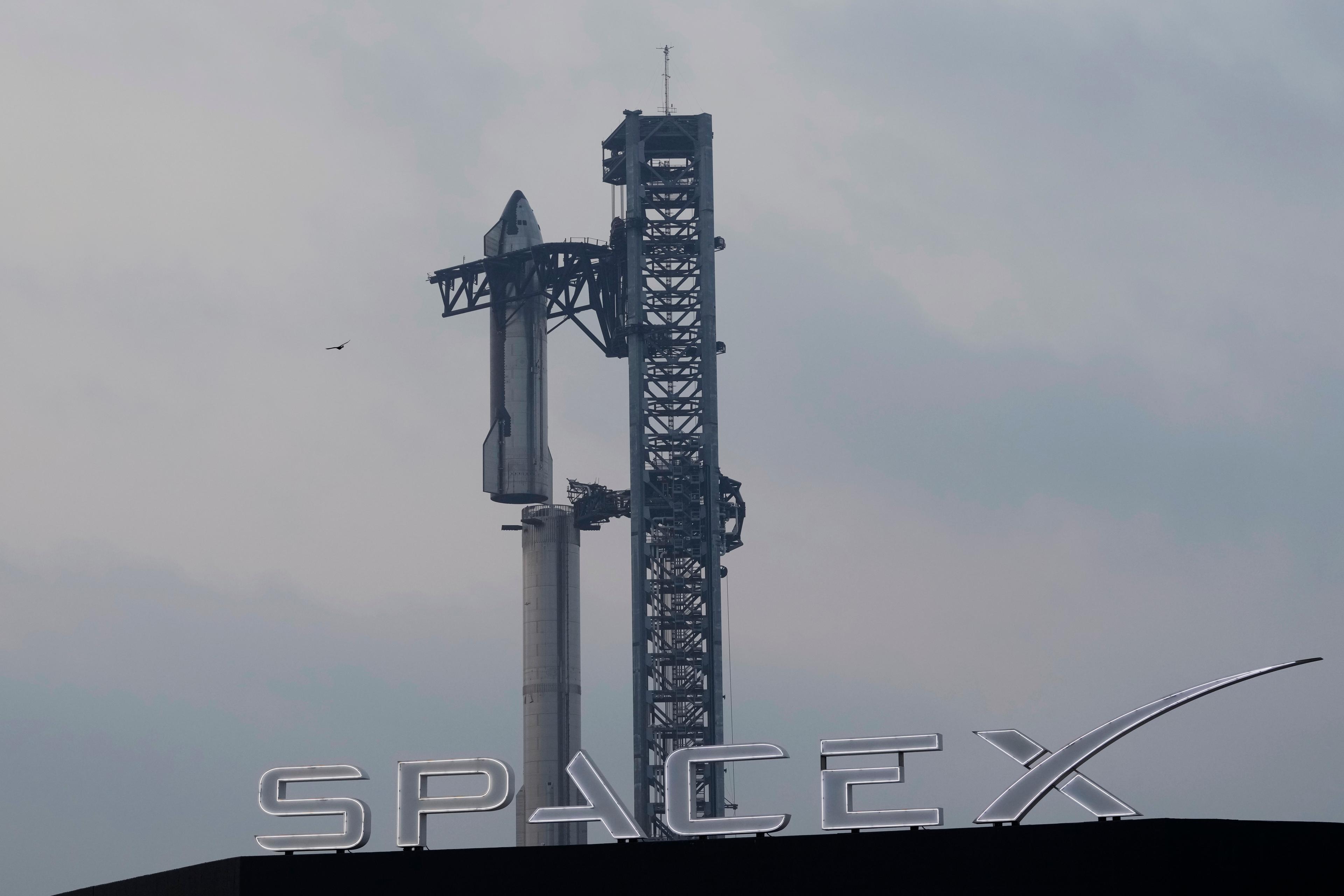 Testflygningen med Starship blev lyckad. Foto: Eric Gay/AP/TT