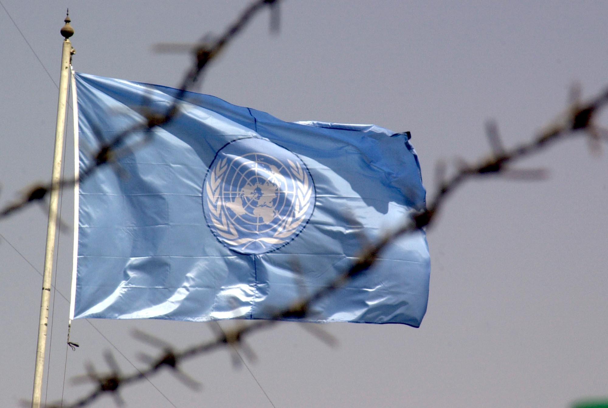 Flera FN-anställda har förts bort. Arkivbild. Foto: Jassim Mohammed/AP/TT