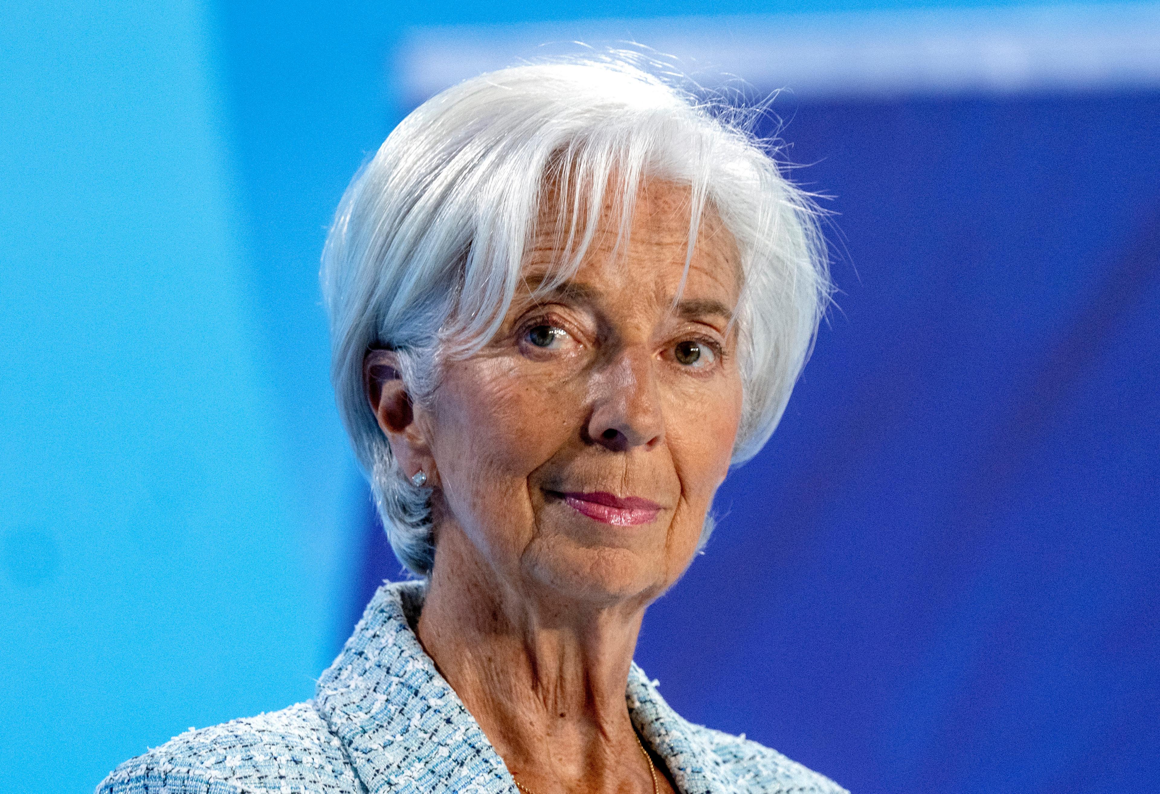 Christine Lagarde, ordförande för ECB. Arkivbild. Foto: Michael Probst/AP/TT