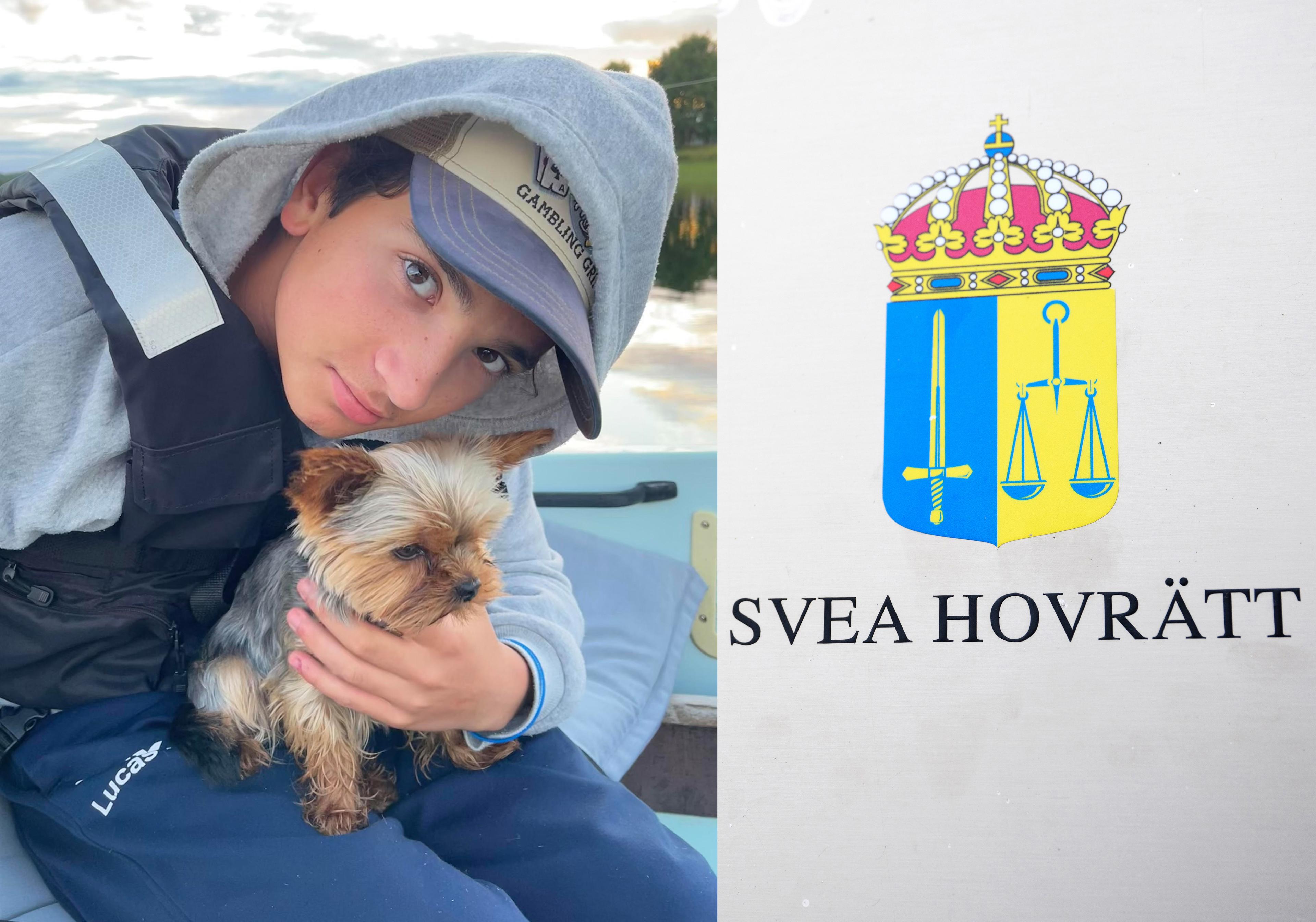 Lucas Atrak avled efter en månad i koma till följd av att ha misshandlats på Värmdö i augusti 2023. Han fyllde 17 år under tiden i koma. Foto: Privat, TT