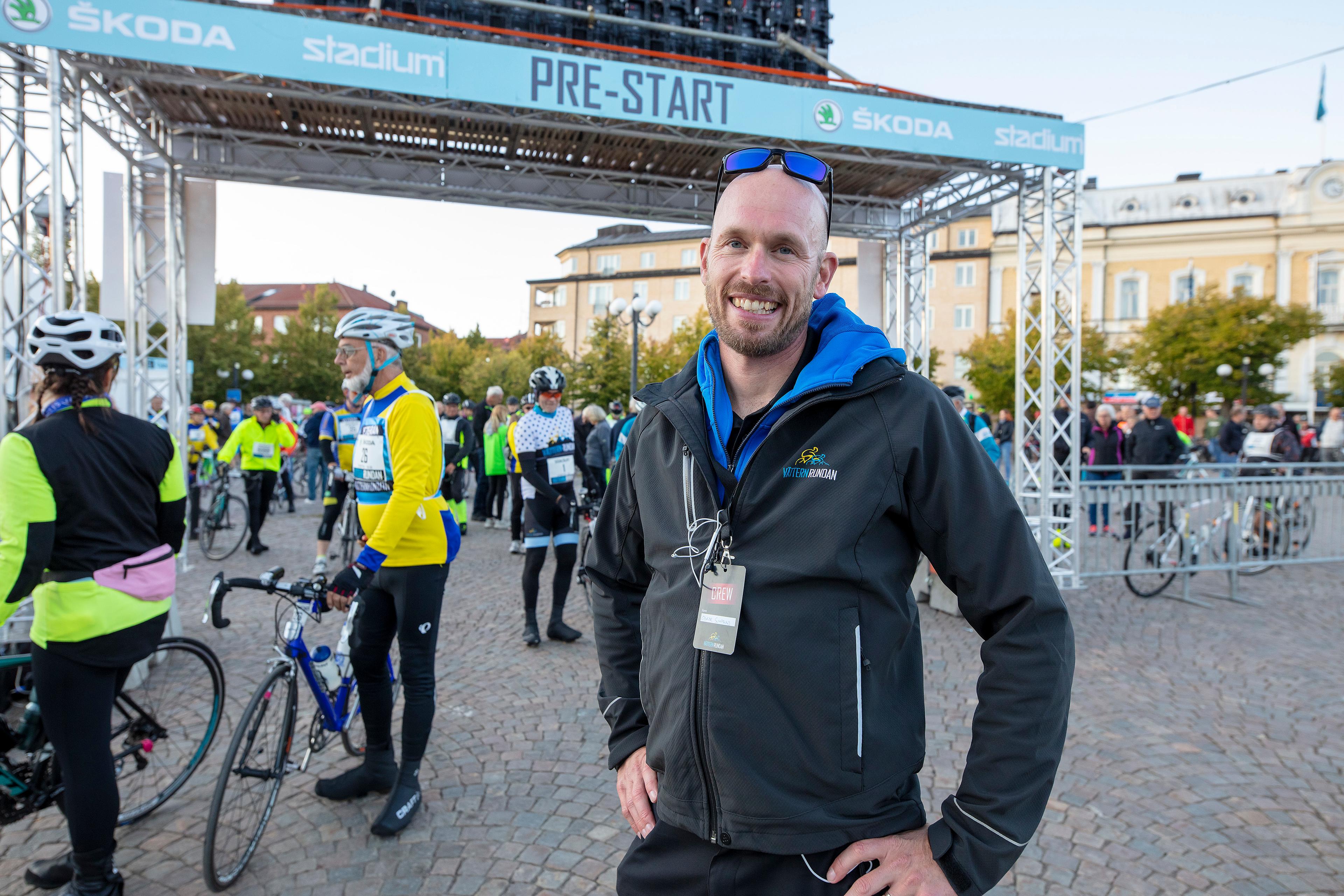 Vätternrundans vd Oskar Sundblad. Arkivbild. Foto: Micke Fransson/TT