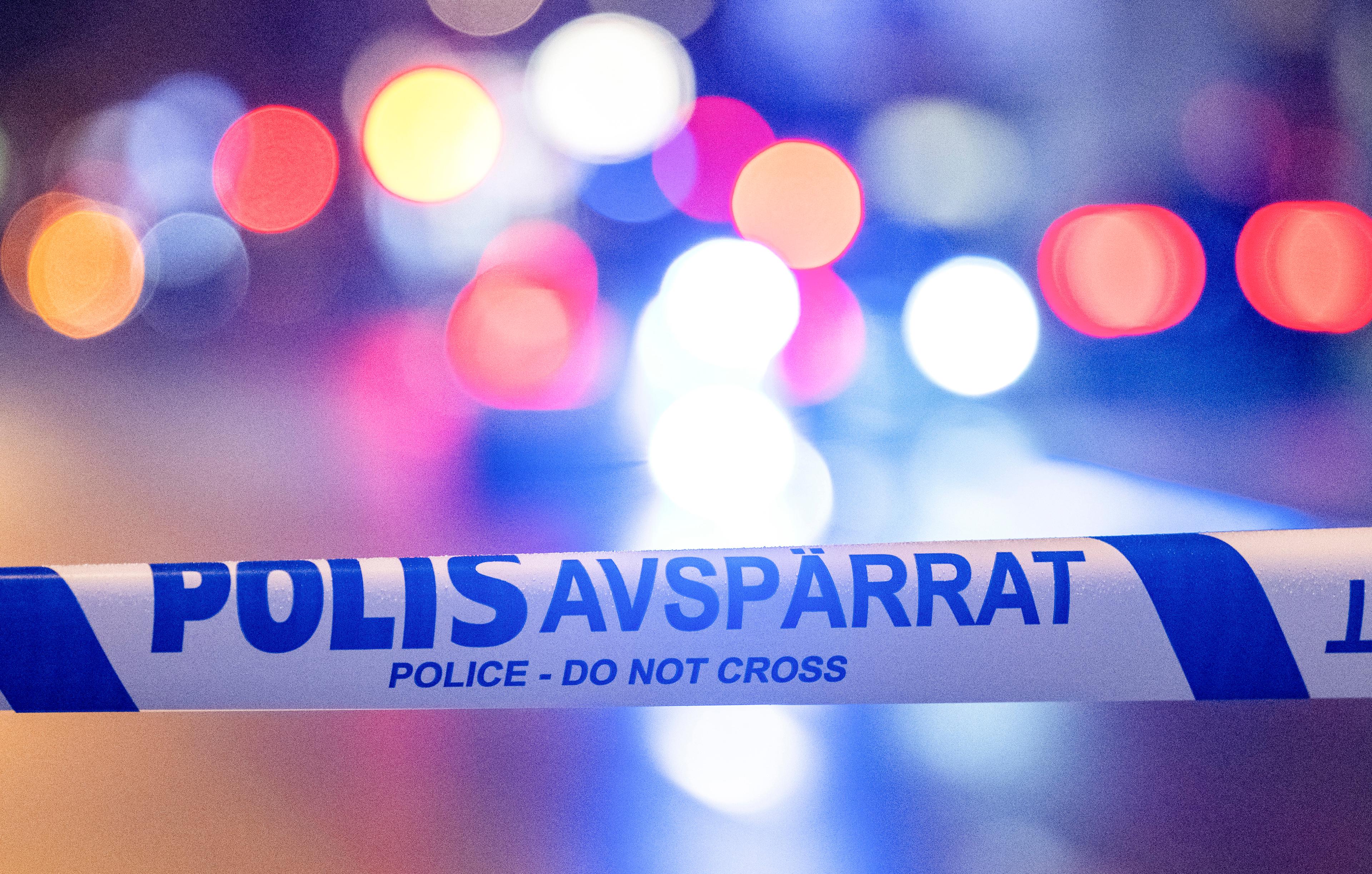 Polis larmades efter att flera personer hört smällar. Arkivbild. Foto: Johan Nilsson/TT