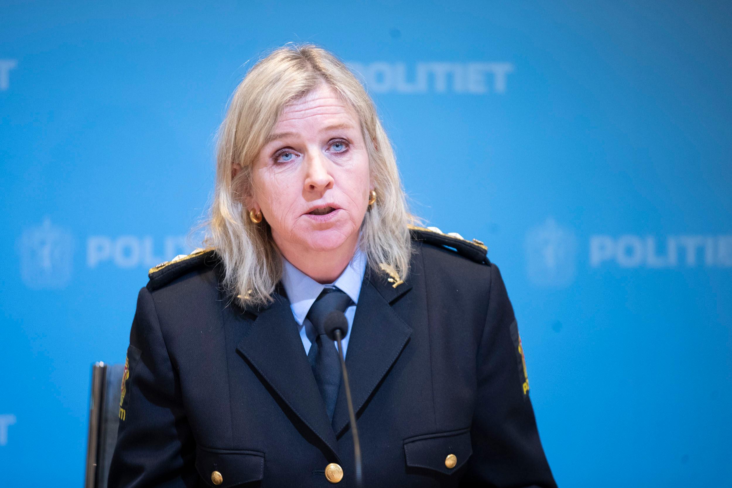 Kristin Kvigne, högsta chef för Norges rikskriminalpolis Kripos. Arkivbild. Foto: Hanna Johre/NTB/TT