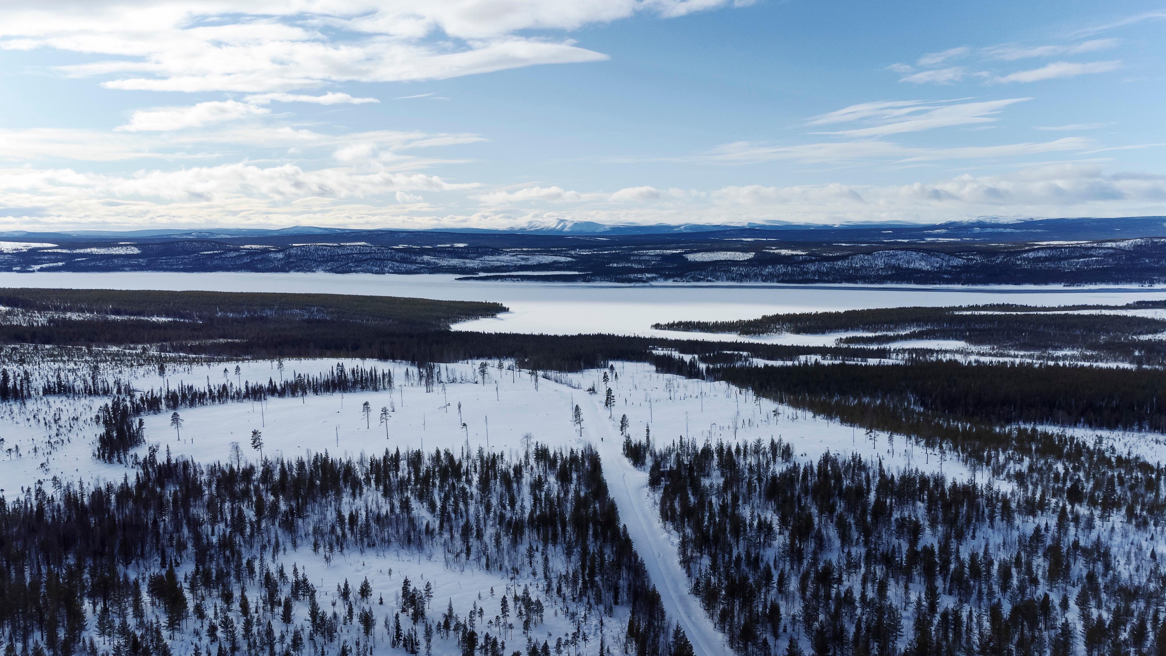 Området där gruvan i Gallók/Kallak kan komma att ligga. Arkivbild. Foto: Paul Wennerholm/TT