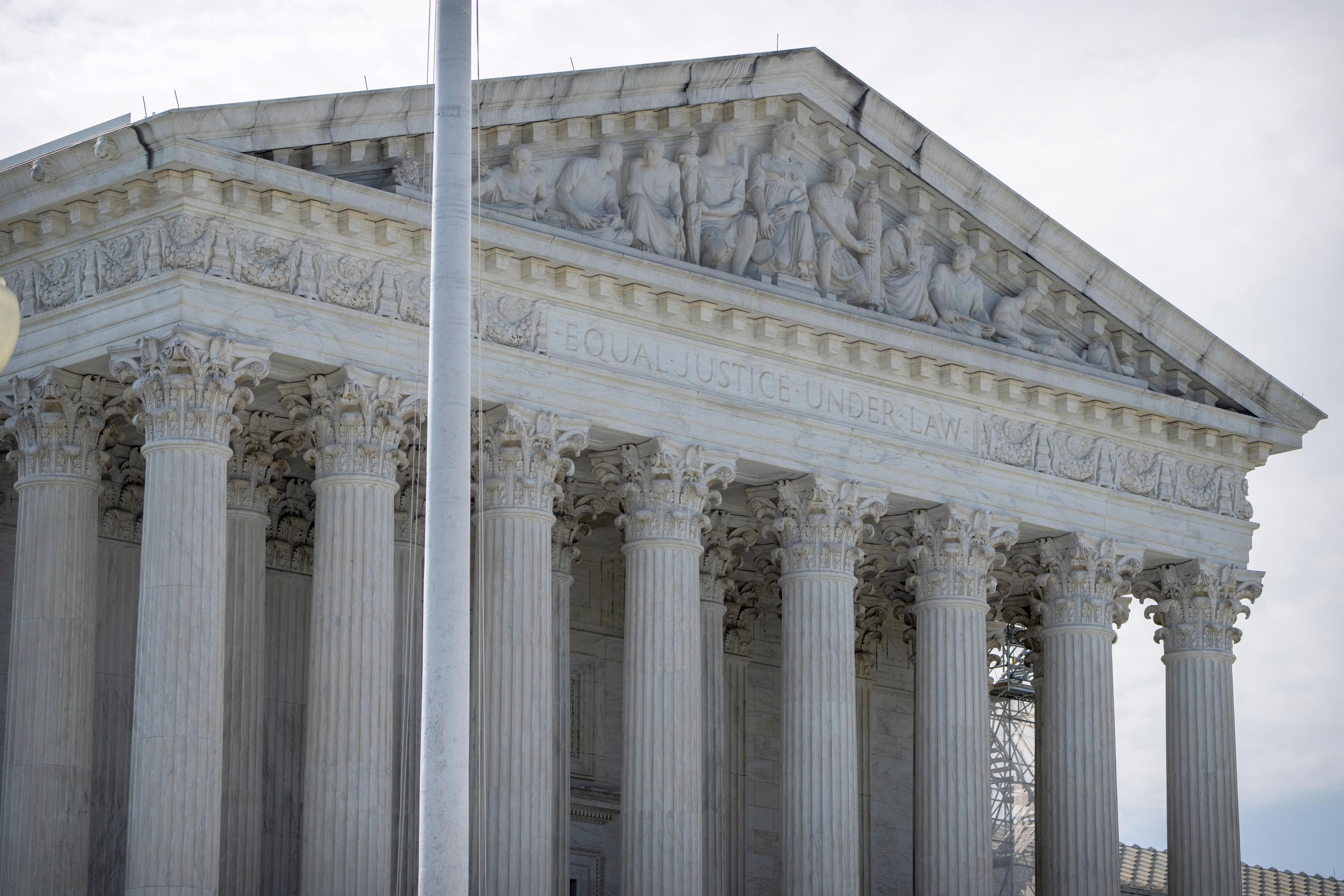 Högsta domstolen i Washington i USA. Foto: Mark Schiefelbein/AP/TT