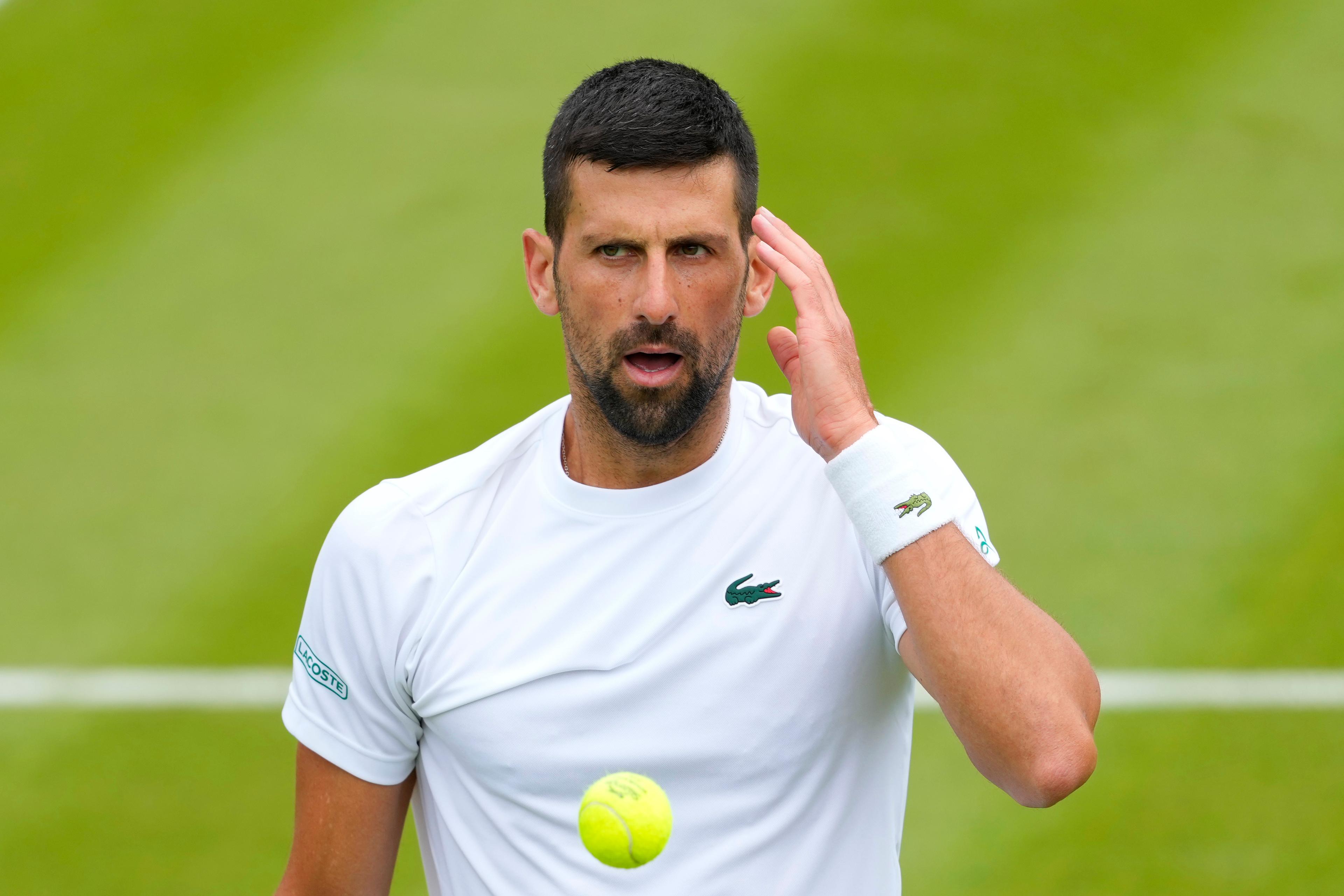 Novak Djokovic. Foto: Kirsty Wigglesworth/AP/TT