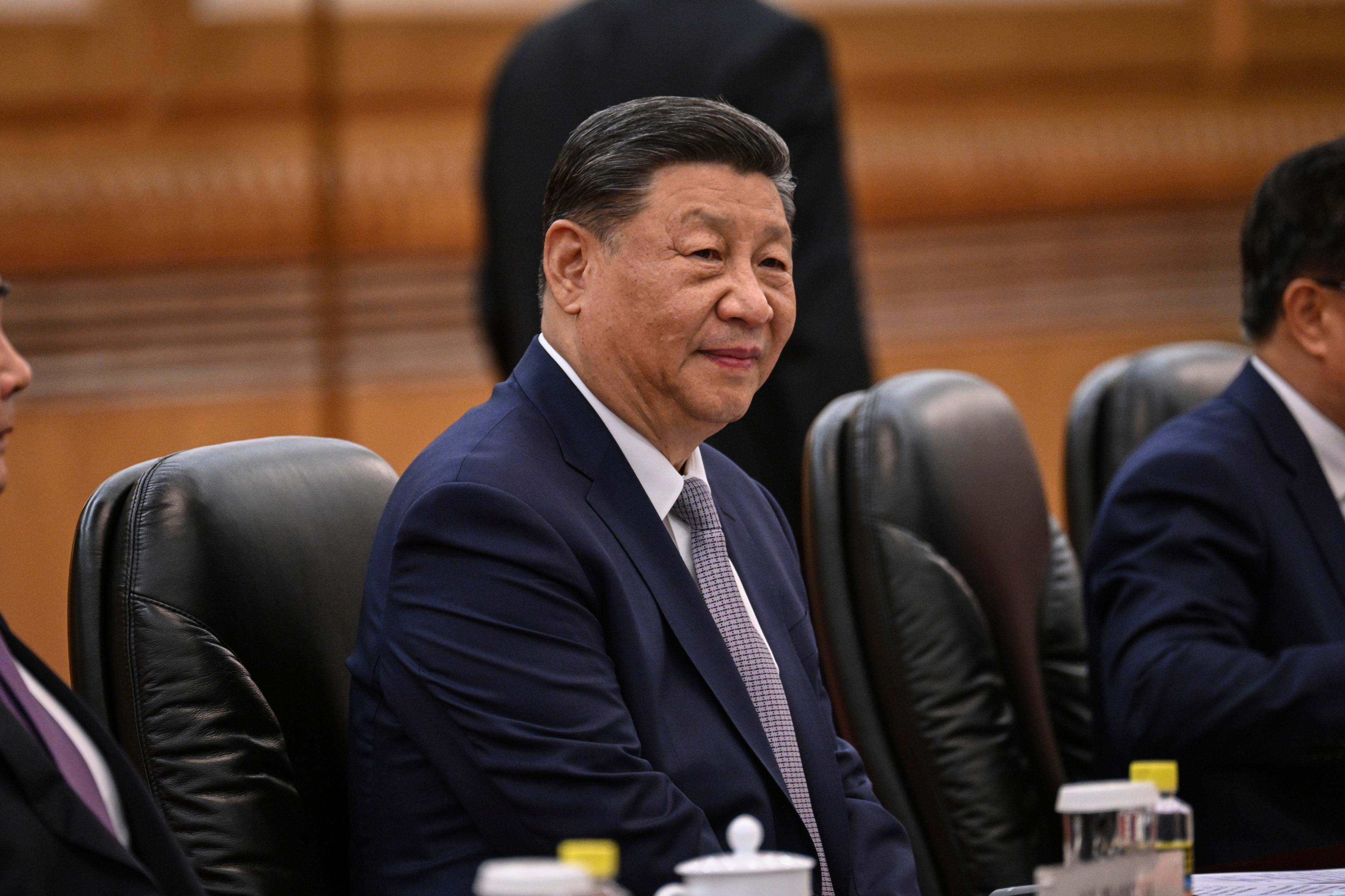Kinas president Xi Jinping. Arkivbild. Foto: Jade Gao/AP/TT