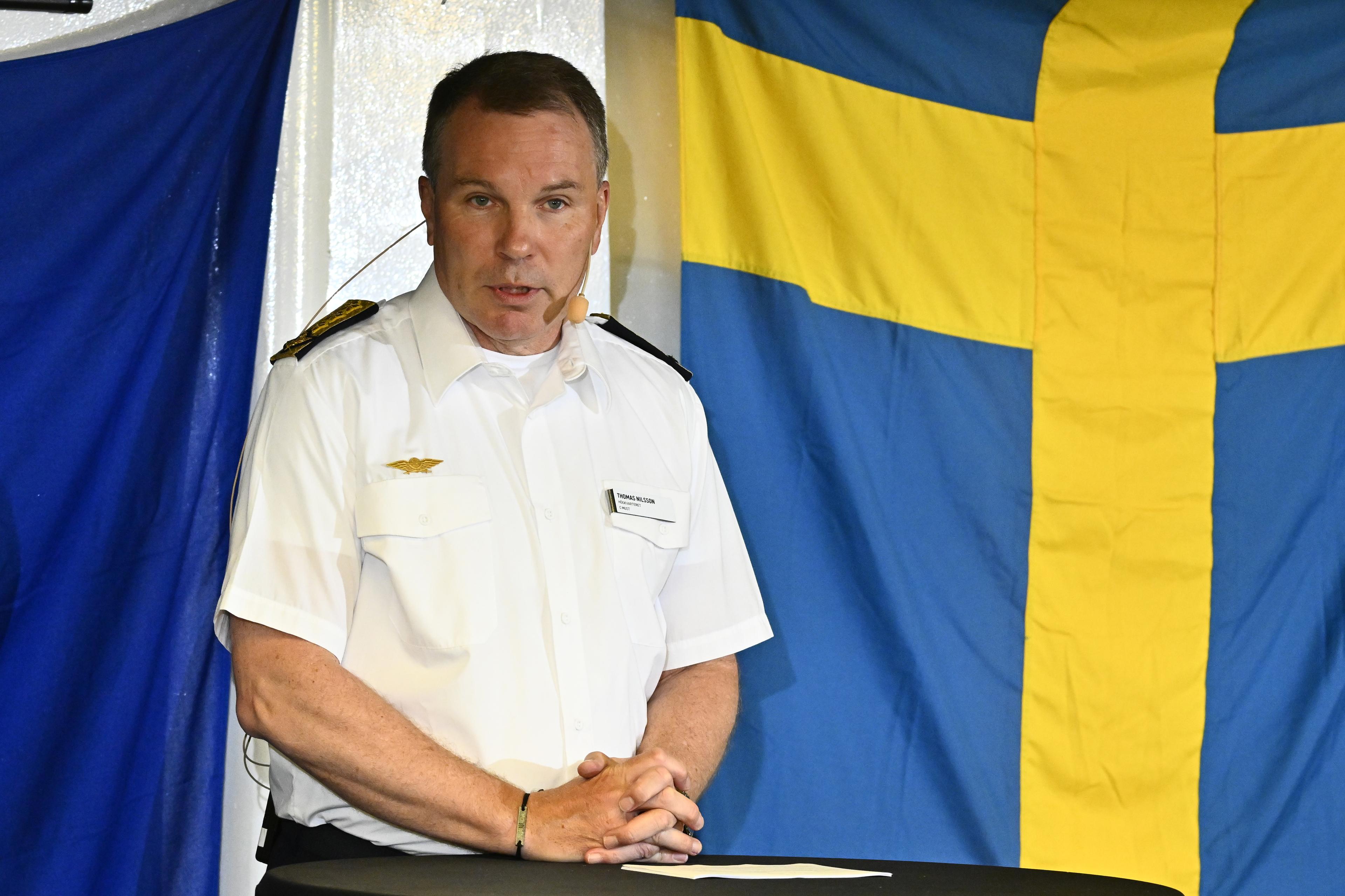 Must-chefen Thomas Nilsson under Almedalsveckan. Foto: Anders Wiklund/TT