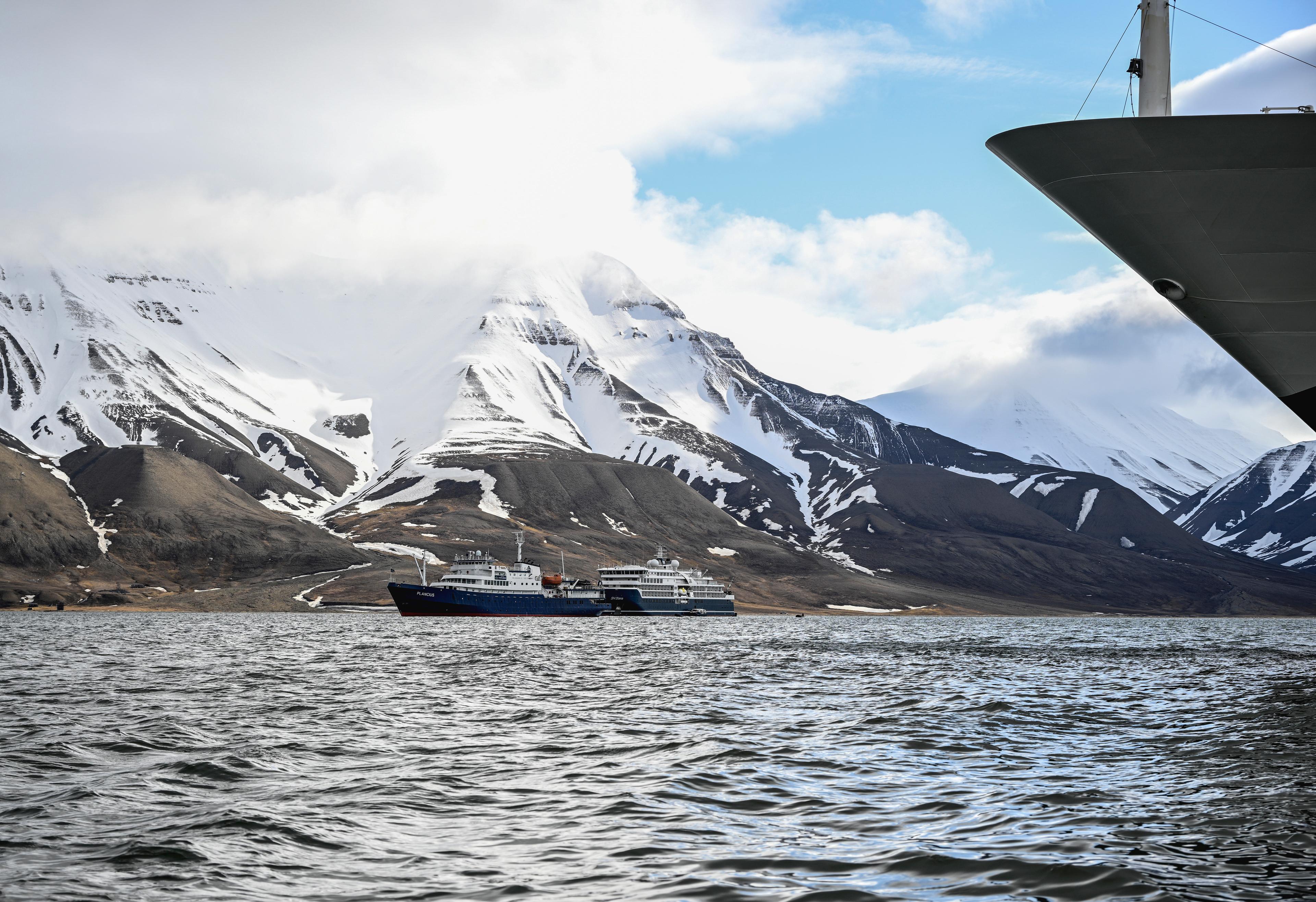 Bild från från Svalbard. Arkivbild. Foto: Anders Wiklund/TT