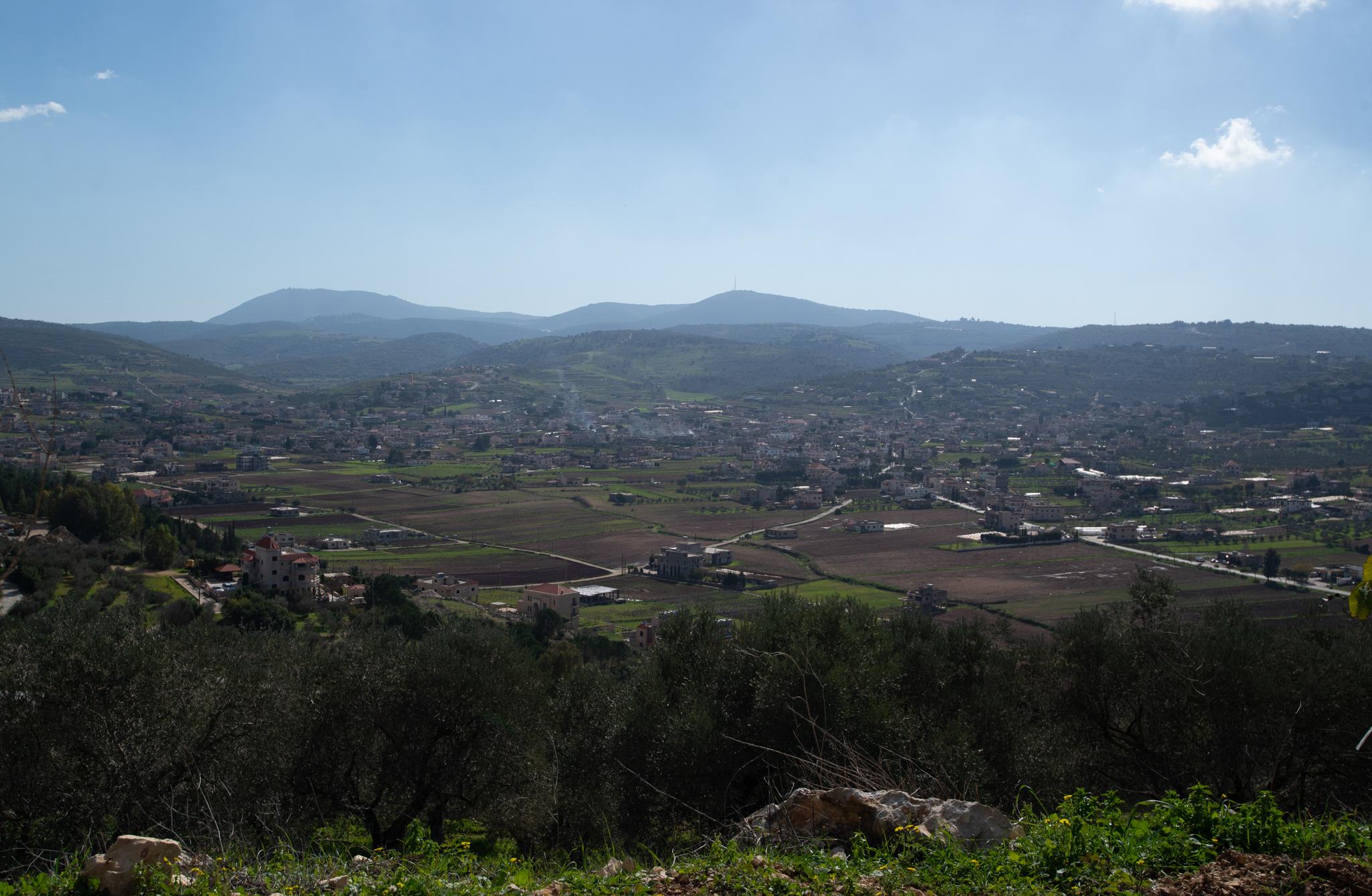 Gränstrakterna mellan Libanon och Israel. Arkivbild. Foto: Lina Malers/TT