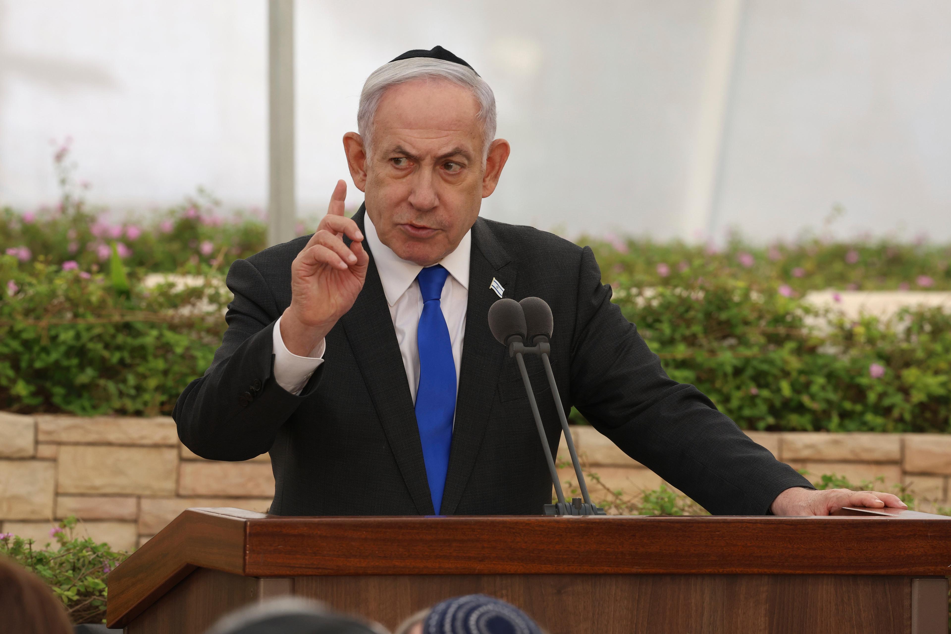 Israels premiärminister Benjamin Netanyahu. Bilden togs den 18 juni. Foto: Shaul Golan/poolfoto via AP/TT