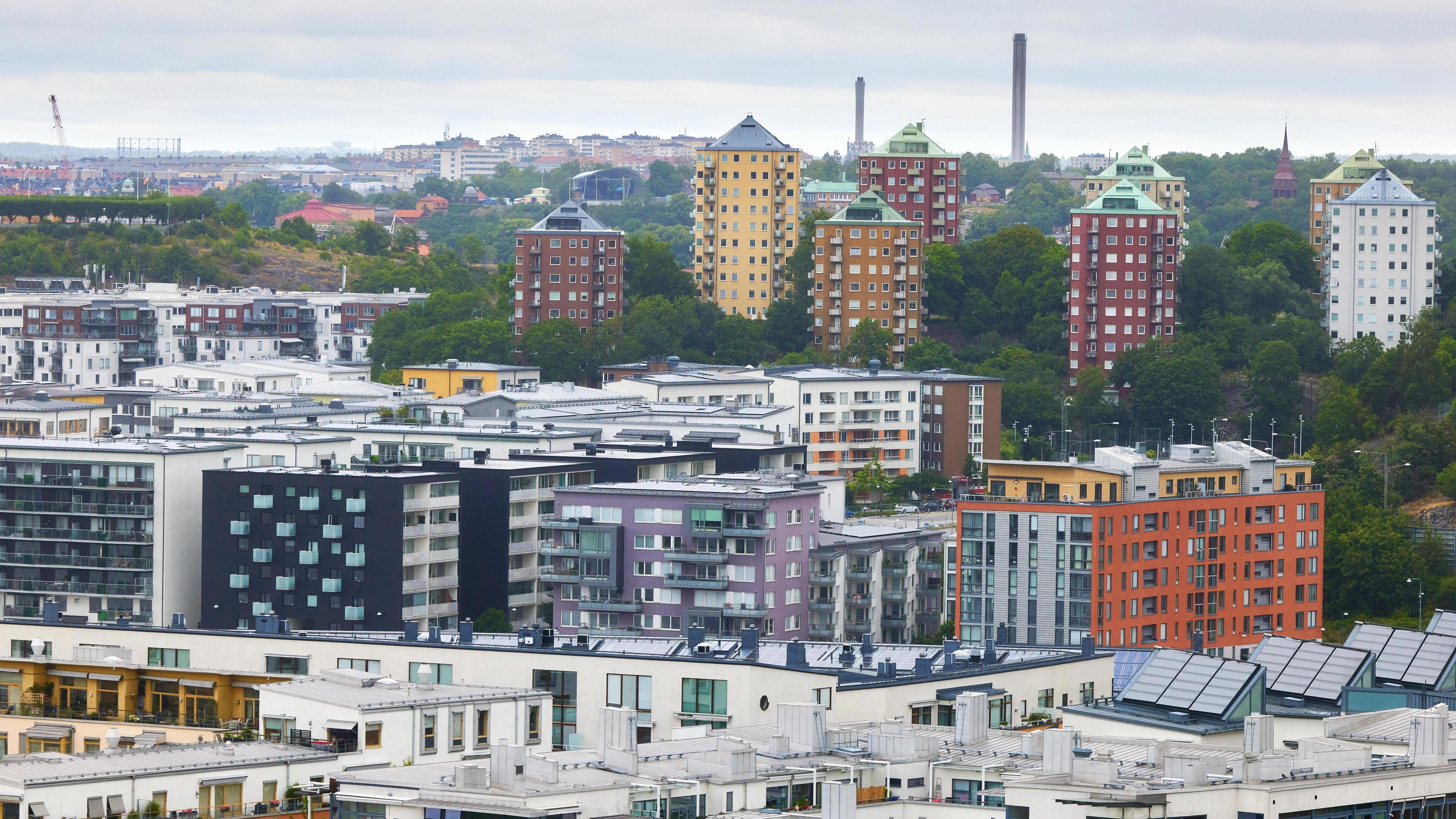 Bostadsmarknaden i storstäderna är drivande för prisökningarna. Arkivbild. Foto: Fredrik Persson/TT