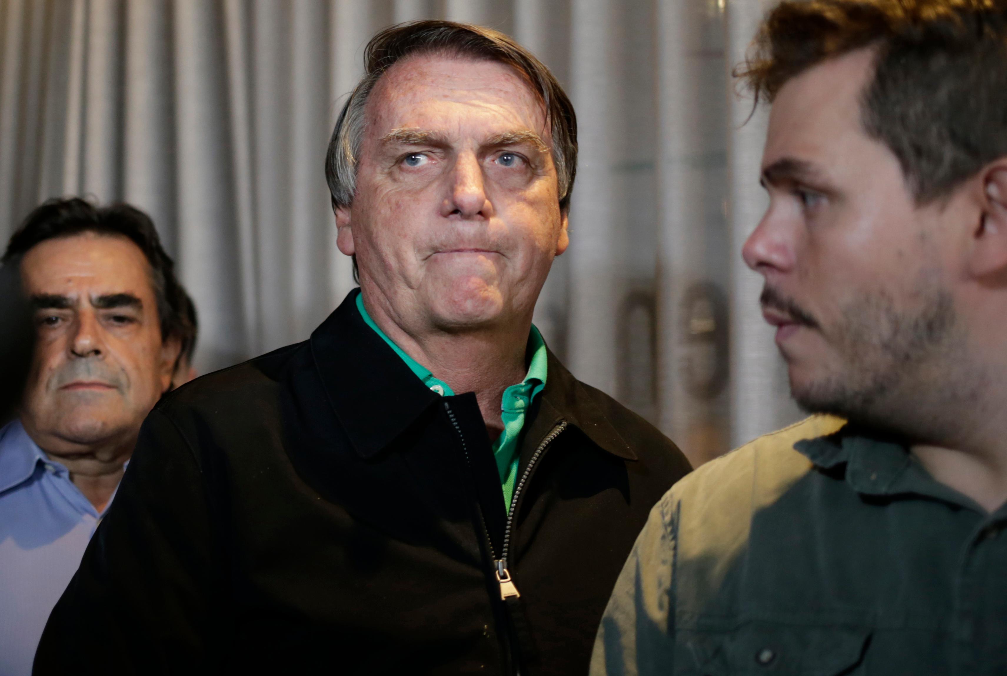 Brasiliens förre president Jair Bolsonaro åtalas för bland annat förskingring och pengatvätt. Arkivbild. Foto: Thomas Santos/AP/TT