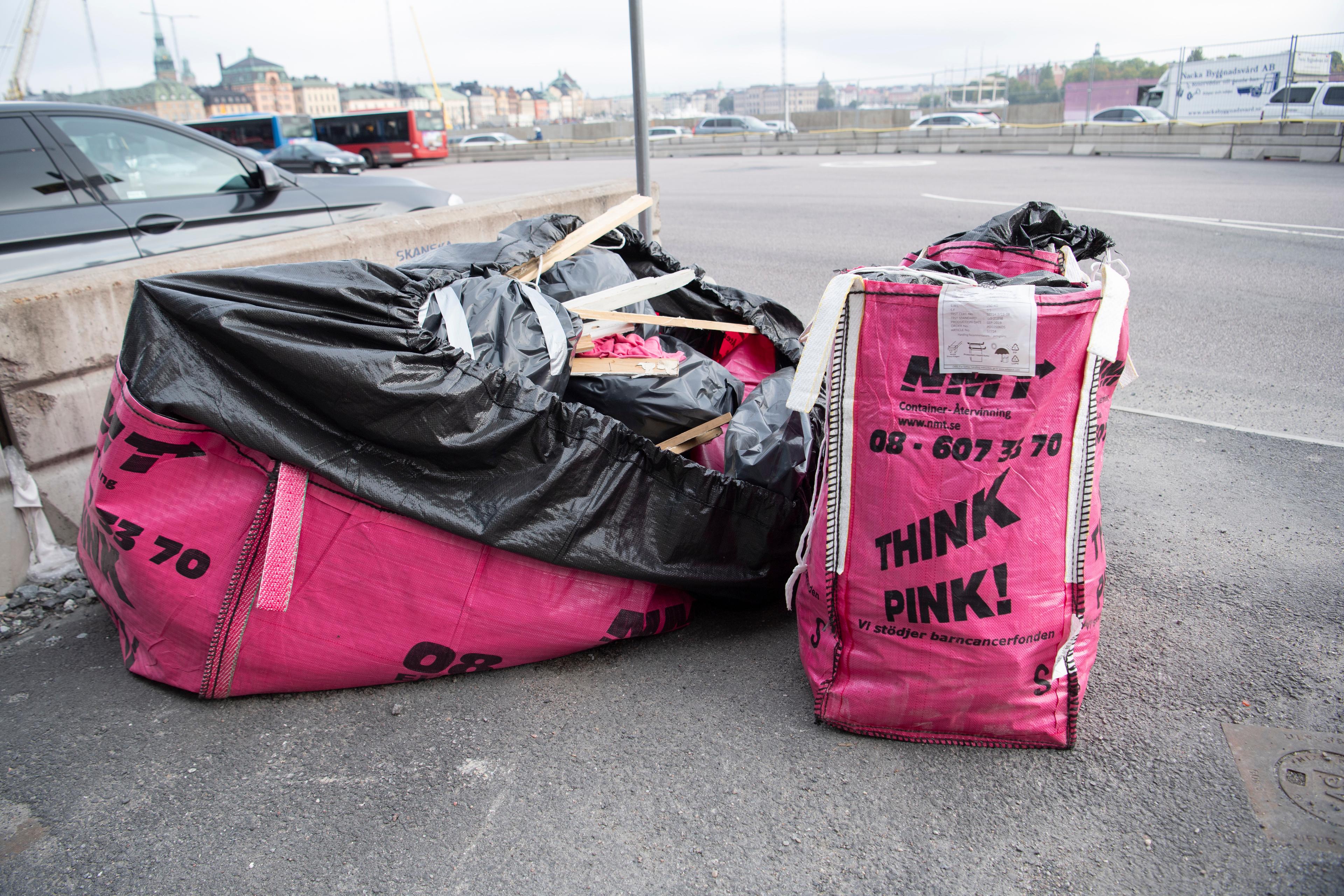 Fyra personer har åtalats misstänkta för ekonomisk brottslighet kopplad till avfallsföretaget Think Pink. Arkivbild. Foto: Fredrik Sandberg/TT