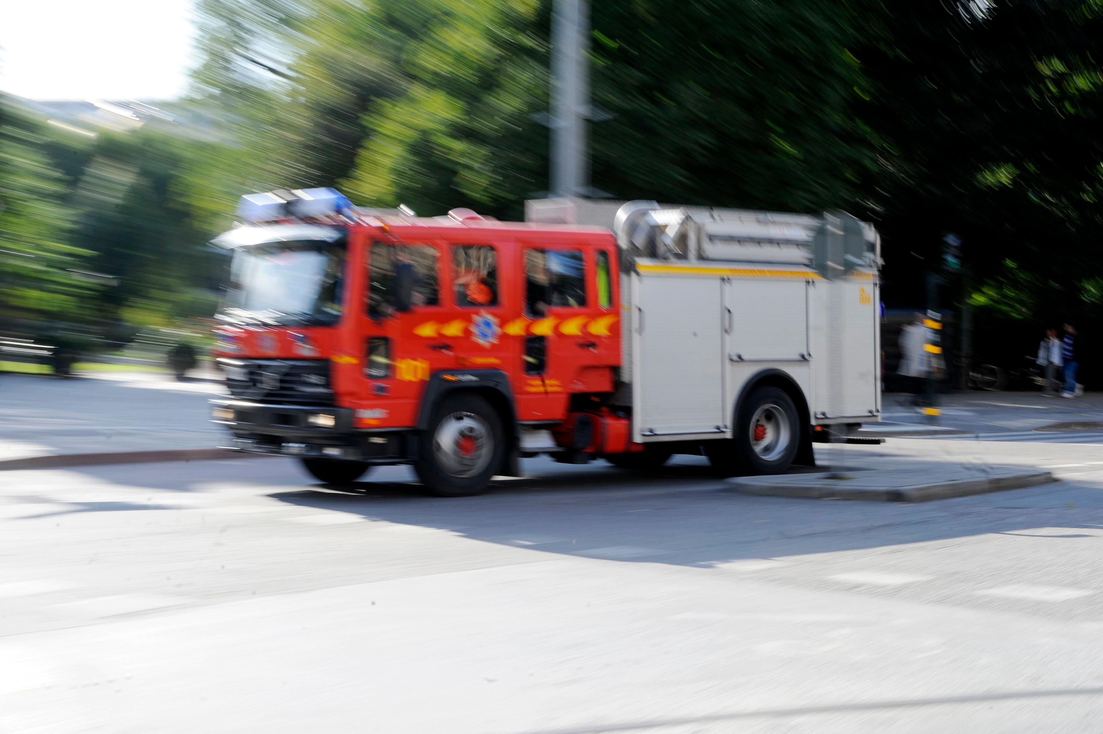 Räddningstjänsten larmades om en brinnande åkgräsklippare i Finspång. Arkivbild. Foto: Bertil Ericson / TT