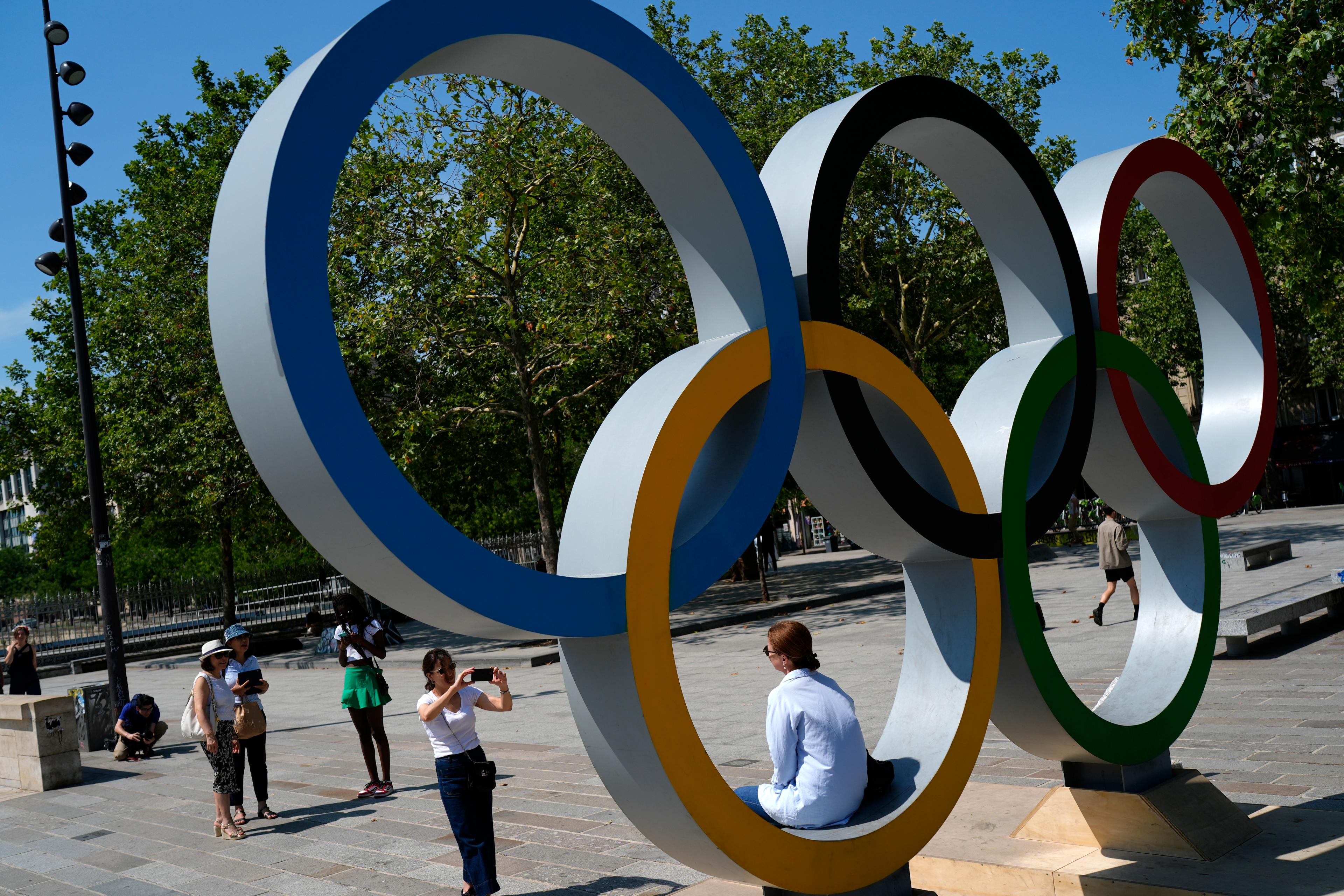 På fredag invigs OS i Paris. Foto: David Goldman/AP/TT