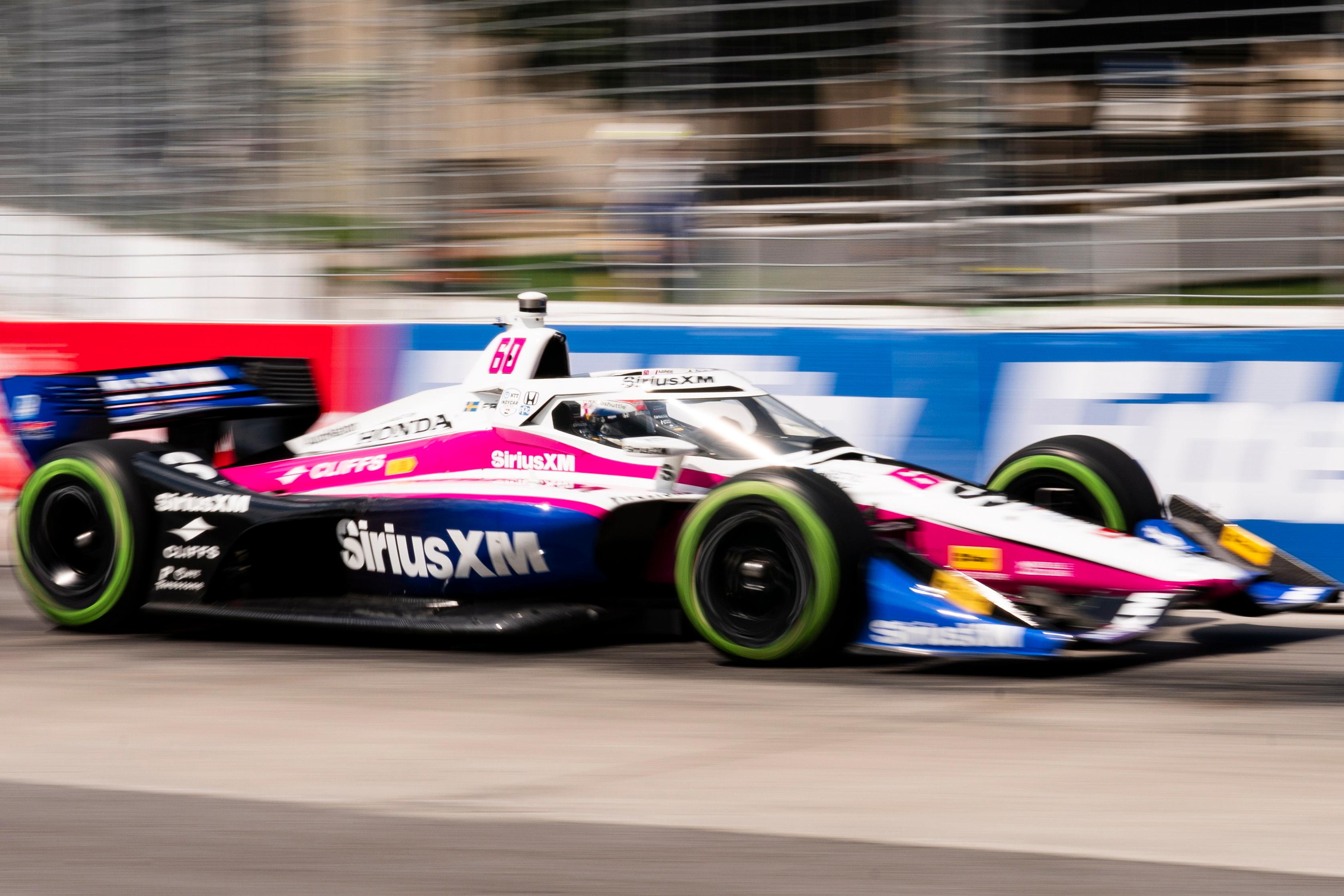 Felix Rosenqvist i Toronto. Foto: Arlyn McAdorey/AP/TT