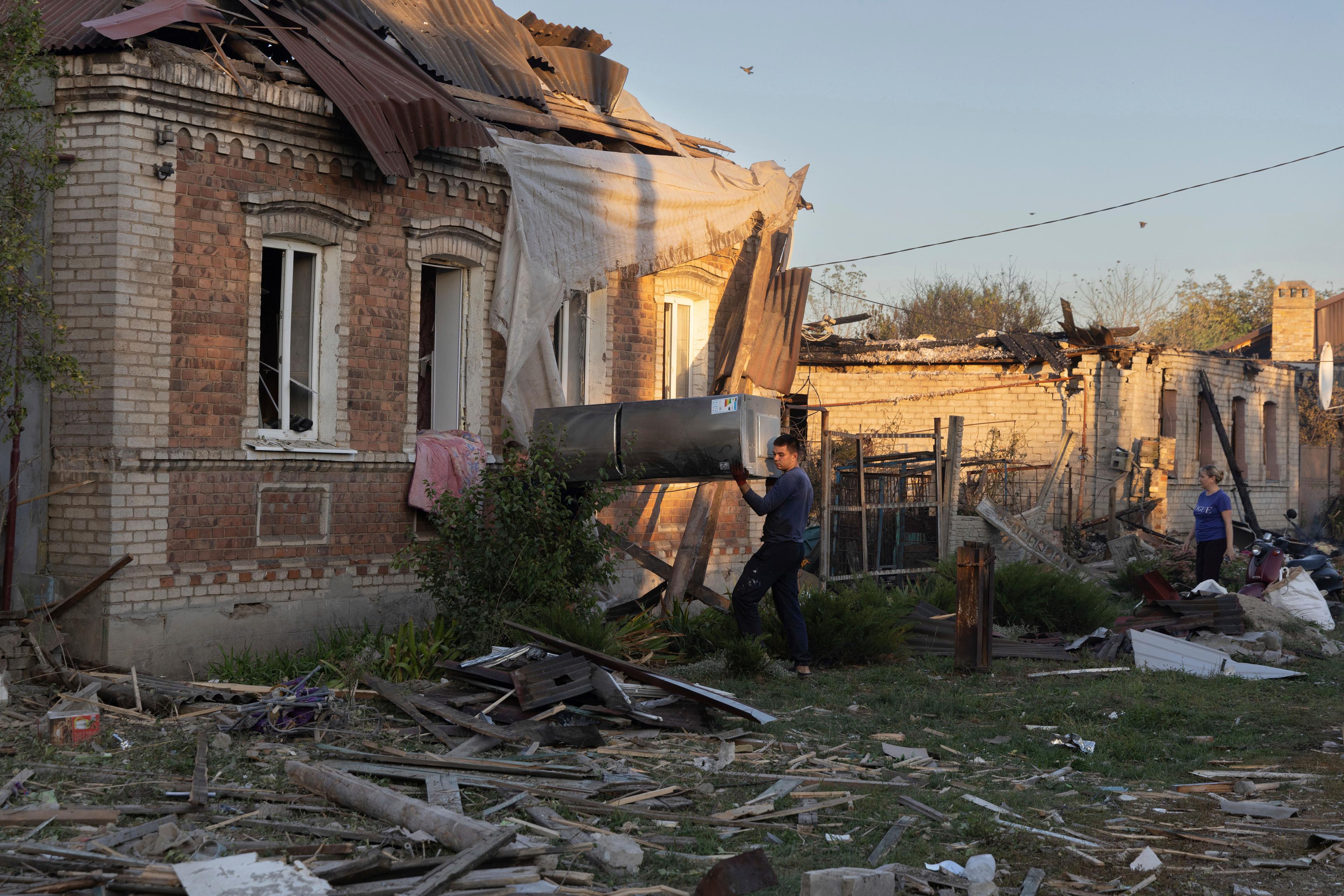 Ryssland uppger att man erövrat två byar, bland dem Andrijivka i regionen Luhansk (bilden). Arkivbild. Foto: Kostiantynivka