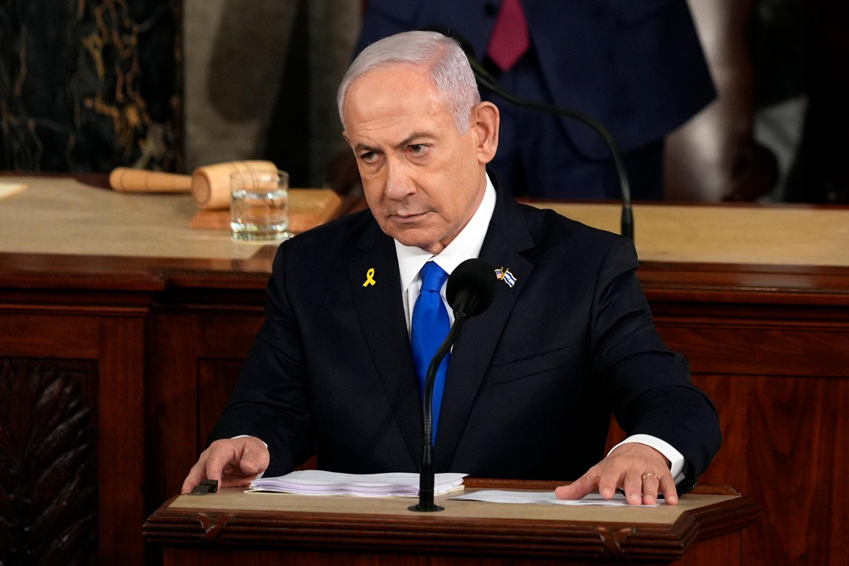 Israels premiärminister Benjamin Netanyahu. Foto: Julia Nikhinson/AP/TT