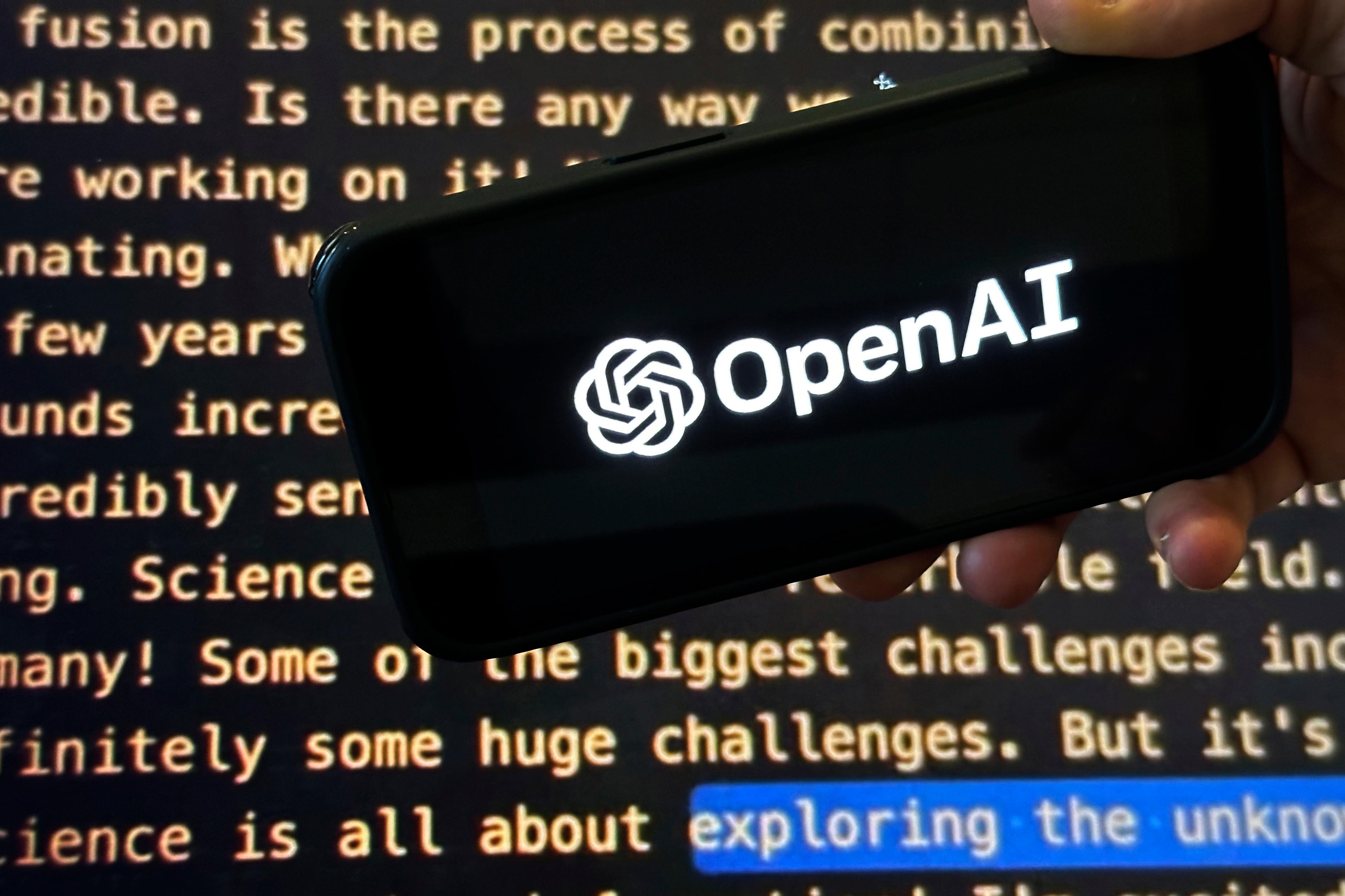 Bolaget Open AI lanserar en egen sökmotor. Arkivbild. Foto: Peter Morgan/AP/TT
