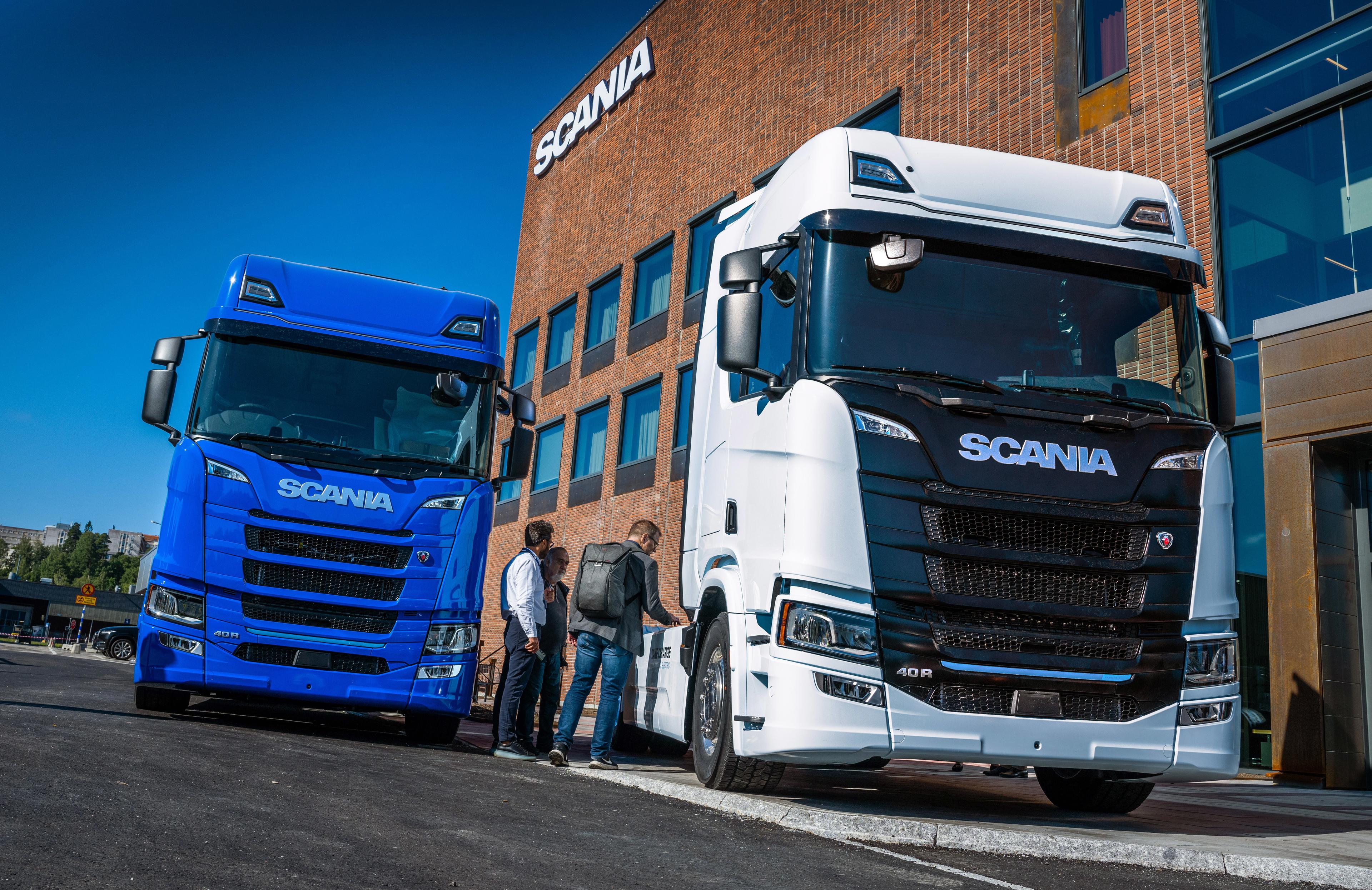 Scania kommer med rapport. Arkivbild. Foto: Claudio Bresciani / TT
