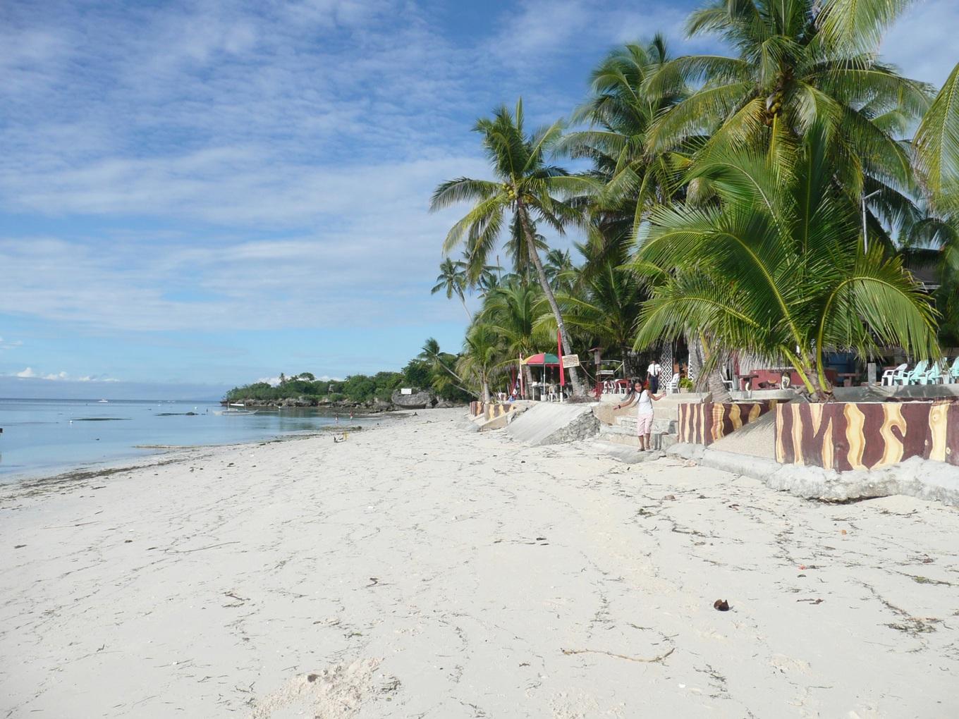Alona Beach, Bohol, Filippinerna. Foto: Privat