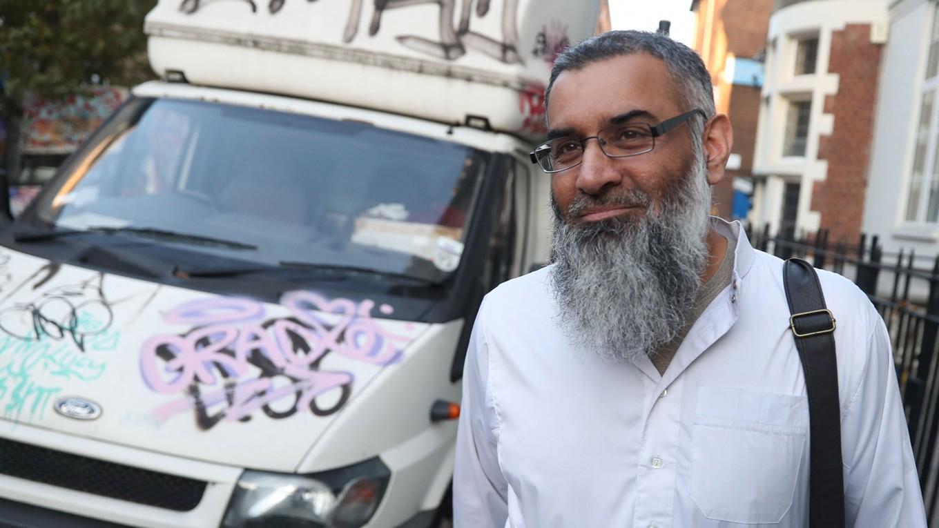 Den radikale predikanten Anjem Choudary i London den 19 oktober 2018. Foto: Daniel Leal/AFP via Getty Images