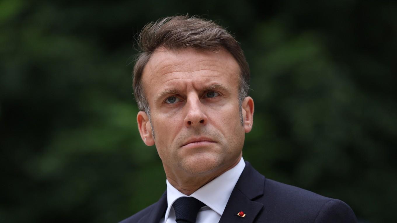 Frankrikes president Emmanuel Macron. Foto: Aurelien Morissard/POOL/AFP via Getty Images