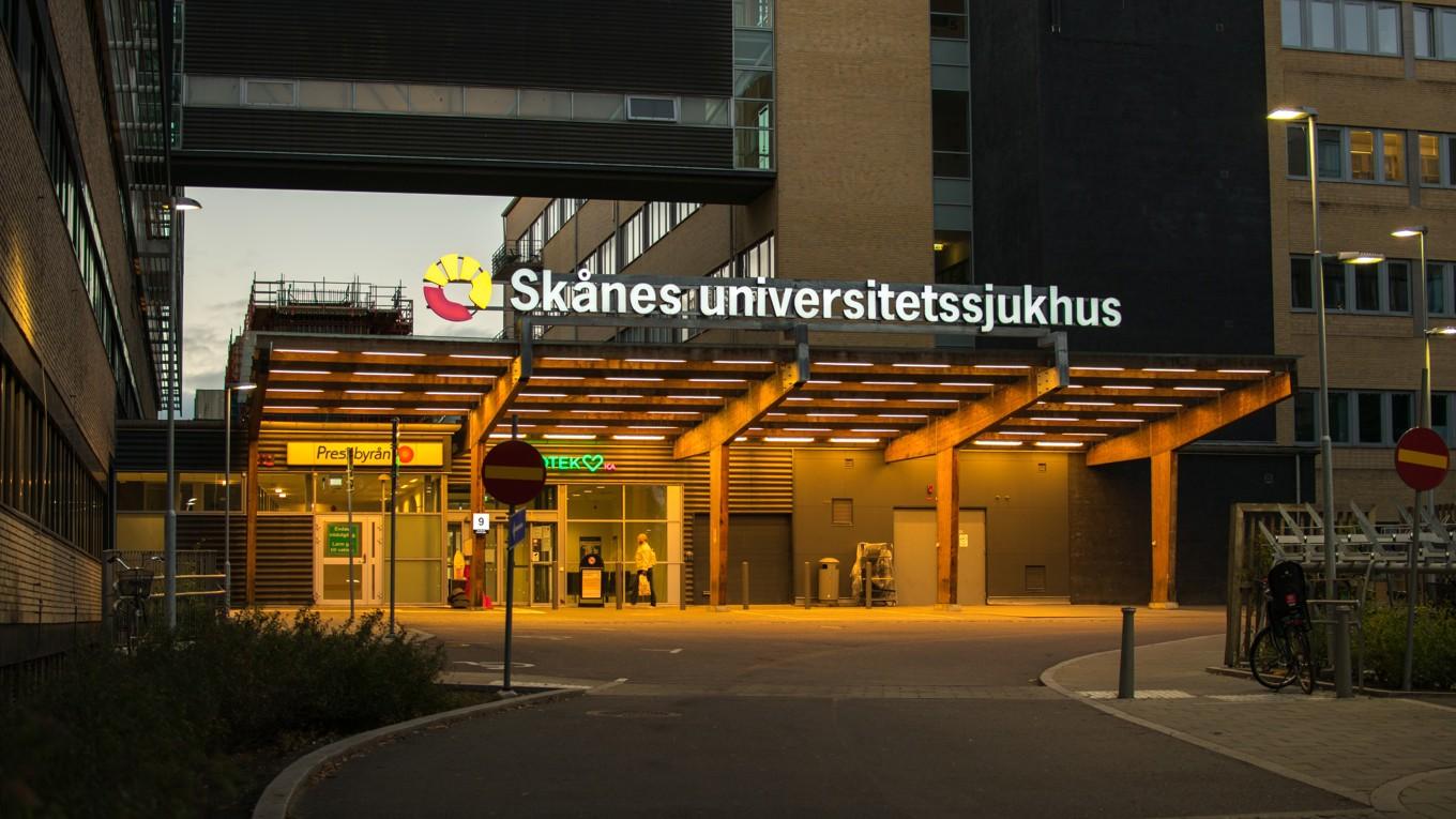 Skånes universitetssjukhus. Bilden är tagen den 19 oktober 2020. Foto: Pavel Larsson/Shutterstock