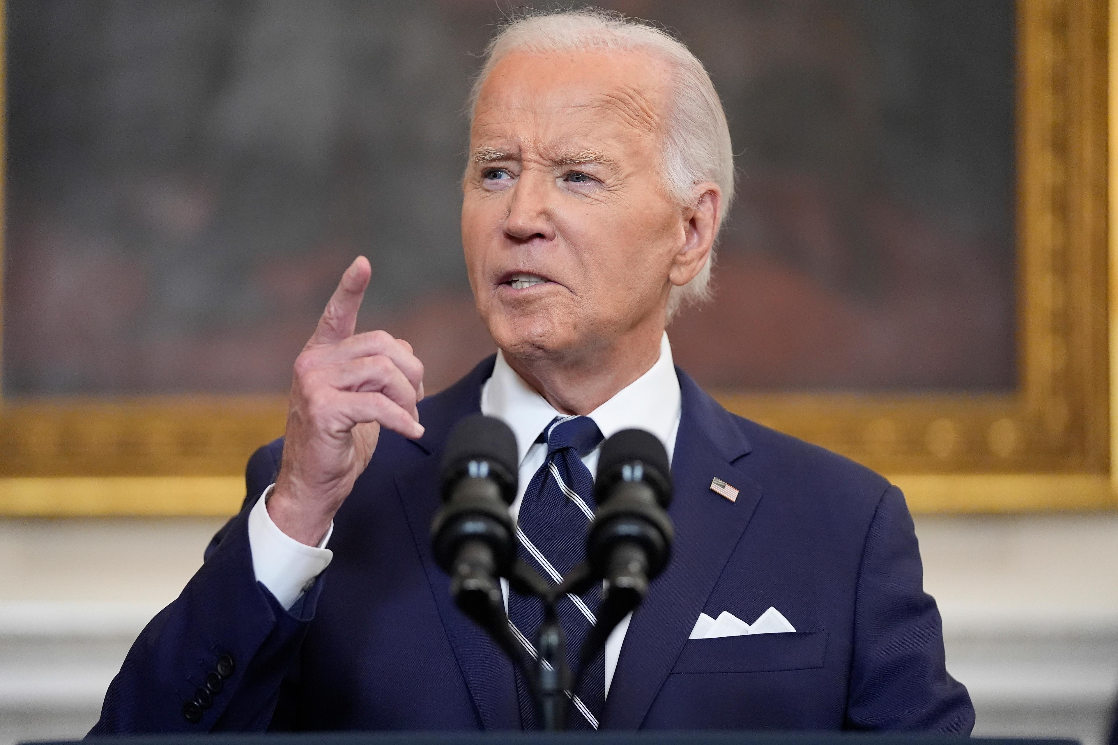 USA:s president Joe Biden. Arkivbild. Foto: Evan Vucci/AP/TT