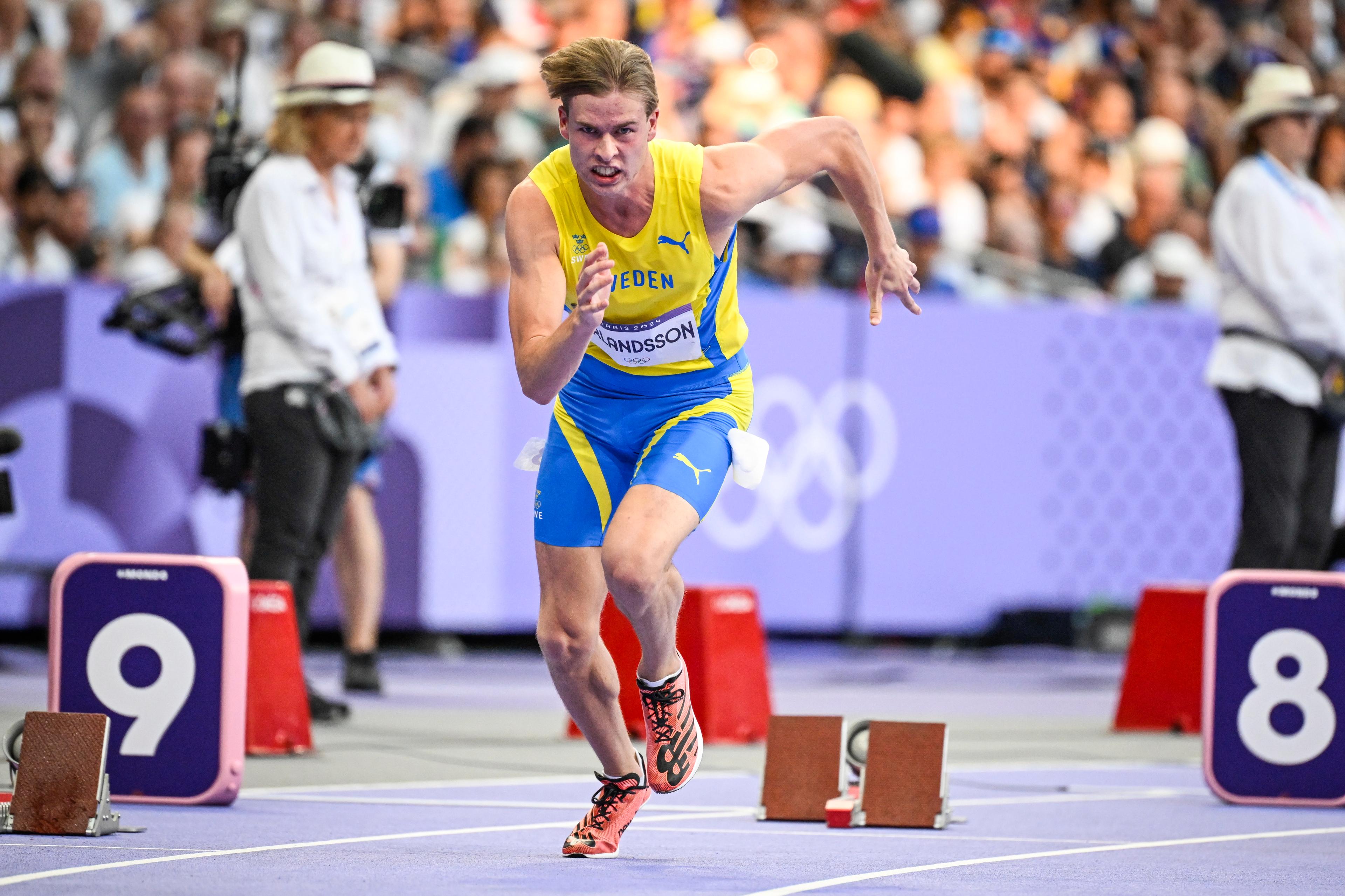 Erik Erlandsson är klar för semifinal. Foto: Jessica Gow/TT