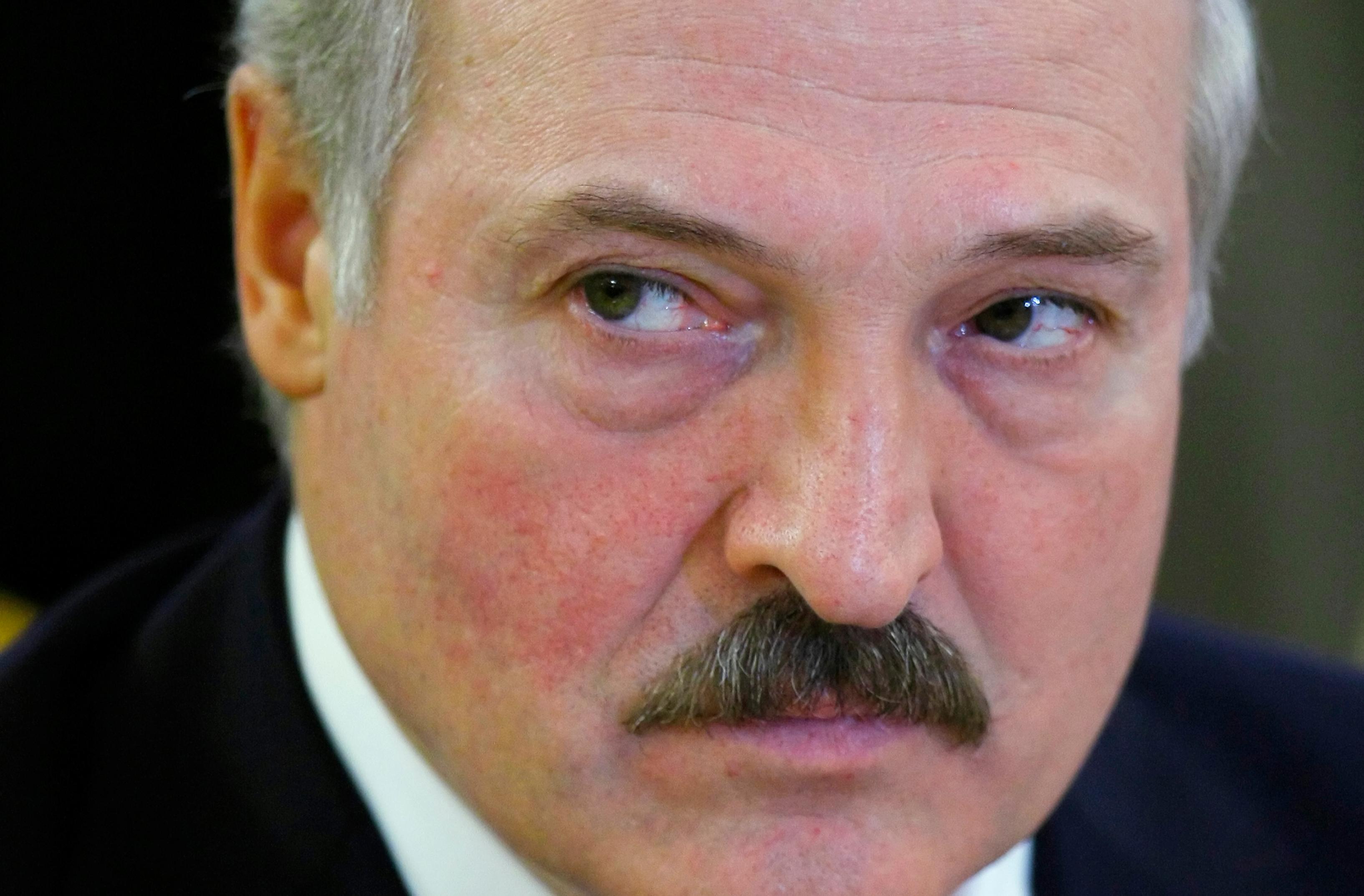 Belarus president Aleksandr Lukasjenko. Arkivbild. Foto: Alexander Zemlianichenko/Pool via AP/TT