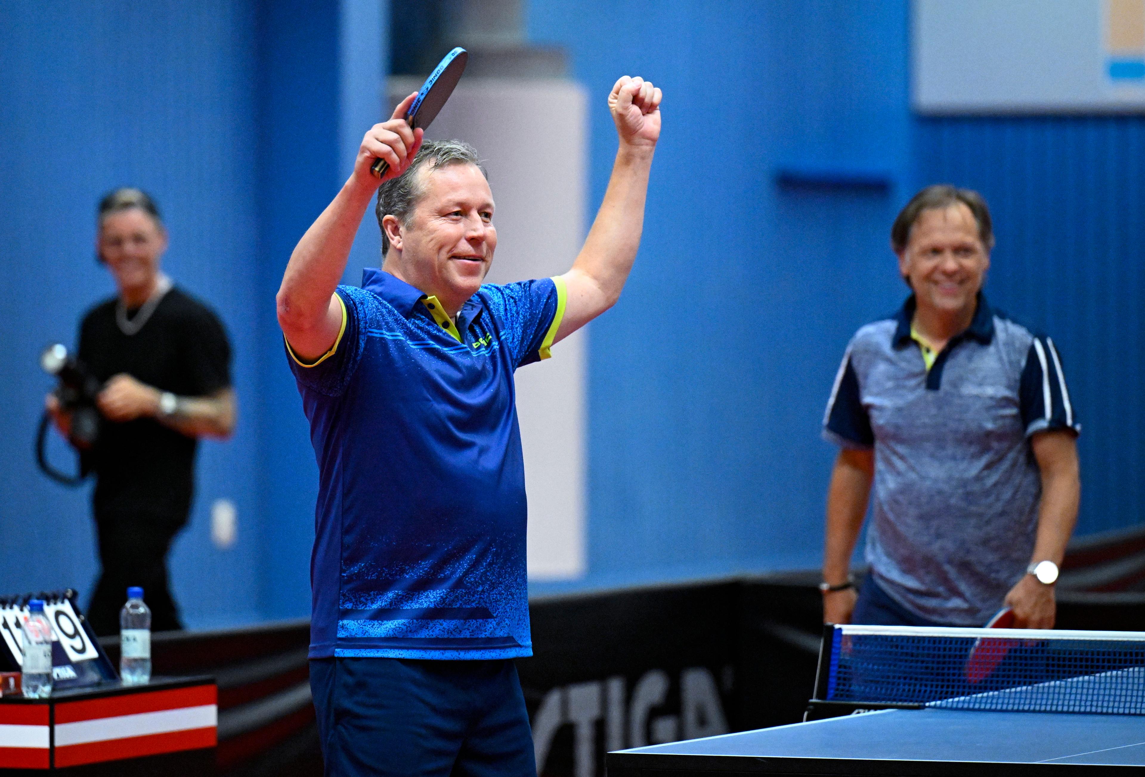 Jan-Ove Waldner ser ljust på framtiden för svensk bordtennis. Arkivbild. Foto: Johan Nilsson/TT