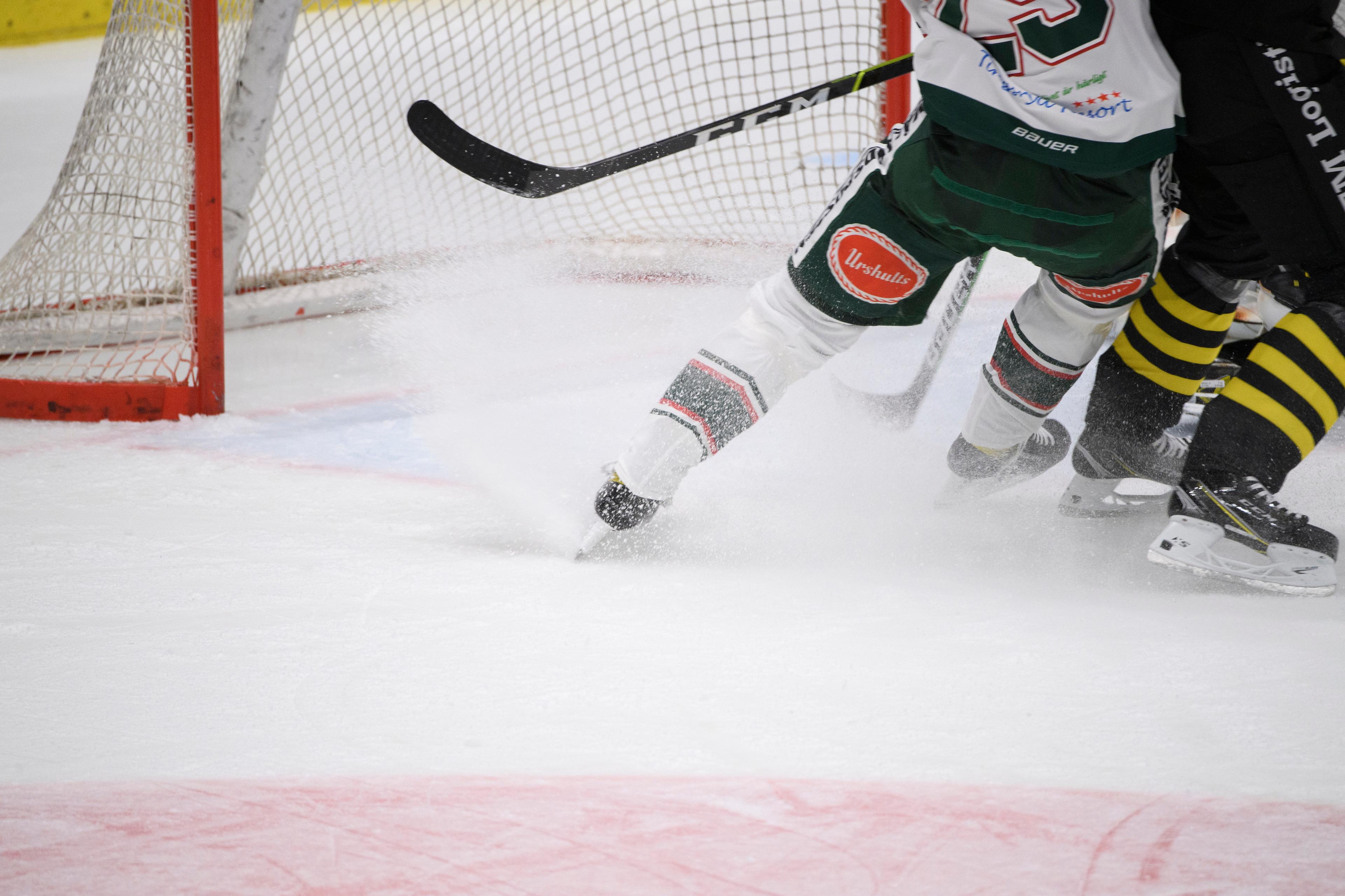 Hockeyettan slopar kvalserien upp till Hockeyallsvenskan och inför play off istället. Foto: Henrik Montgomery/TT