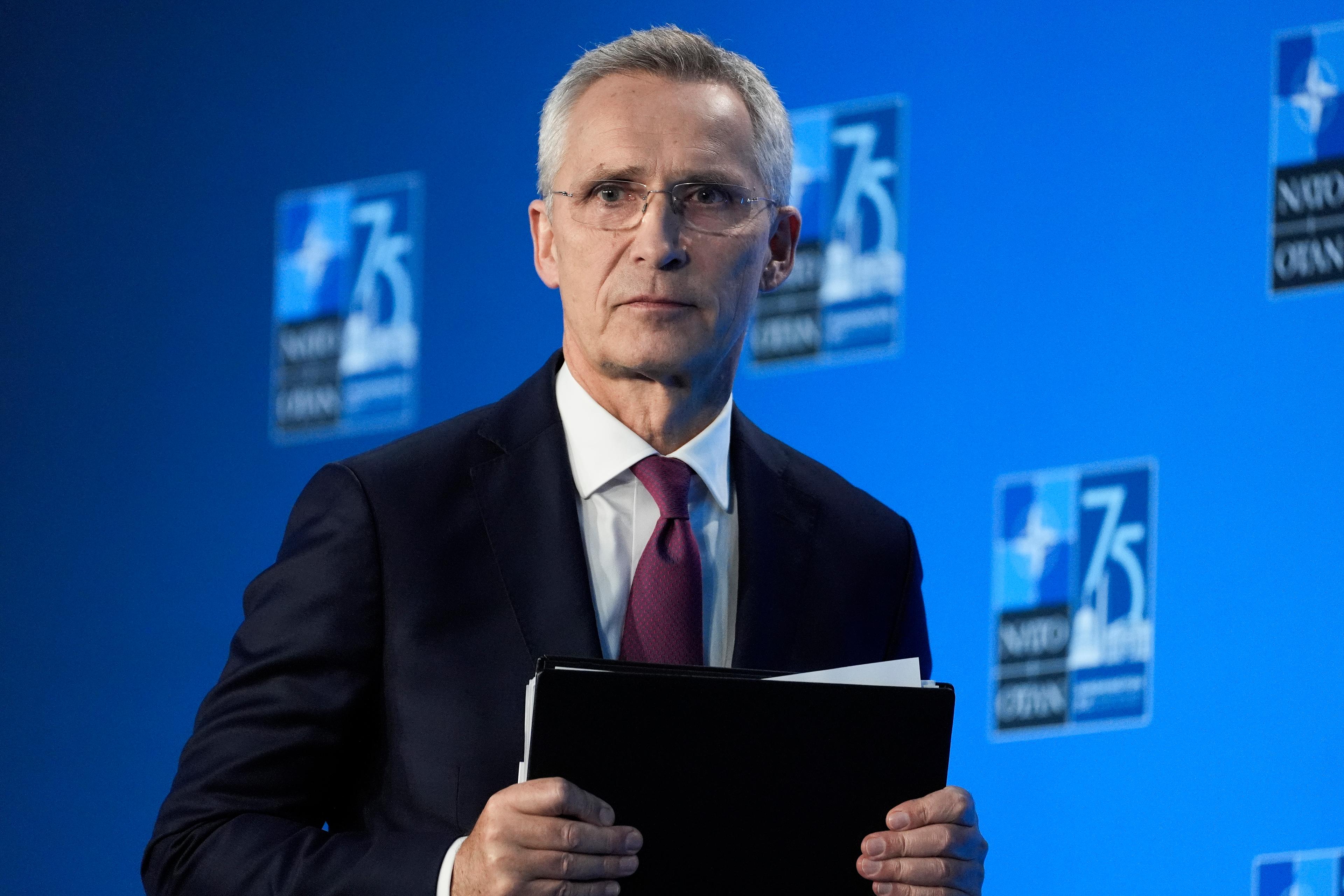 Natos generalsekreterare Jens Stoltenberg. Arkivbild. Foto: Stephanie Scarbrough/AP/TT