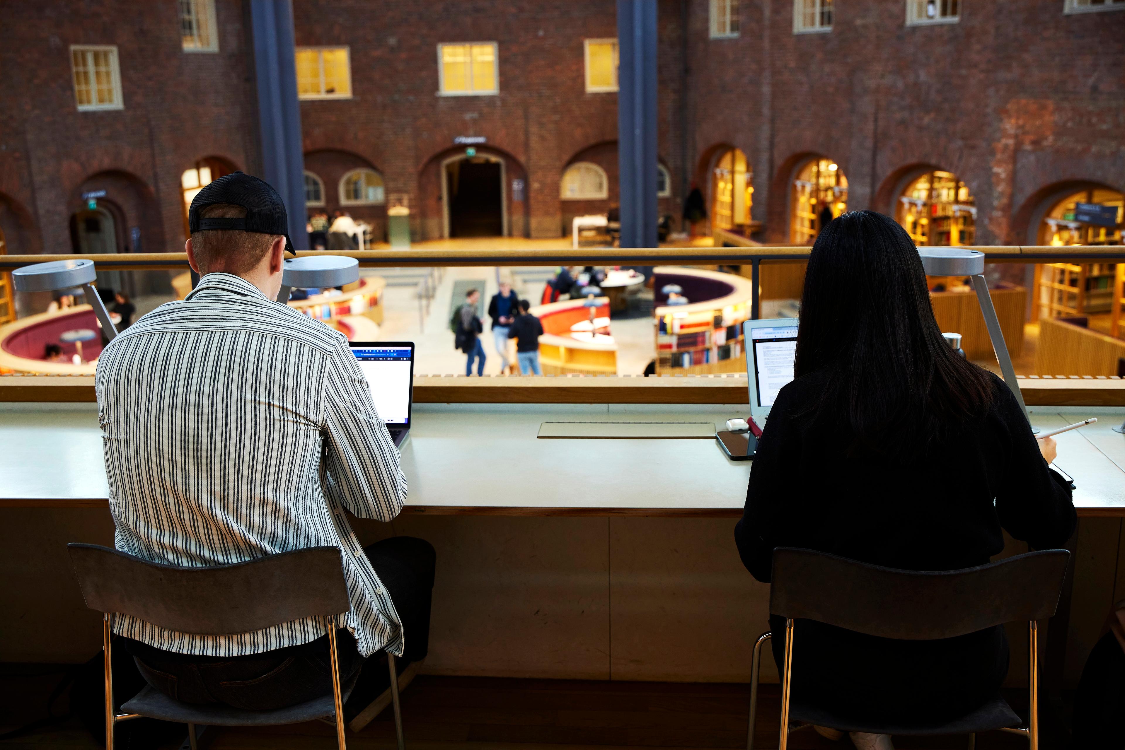 Studerande på KTH i Stockholm. Arkivbild. Foto: Fredrik Persson/TT