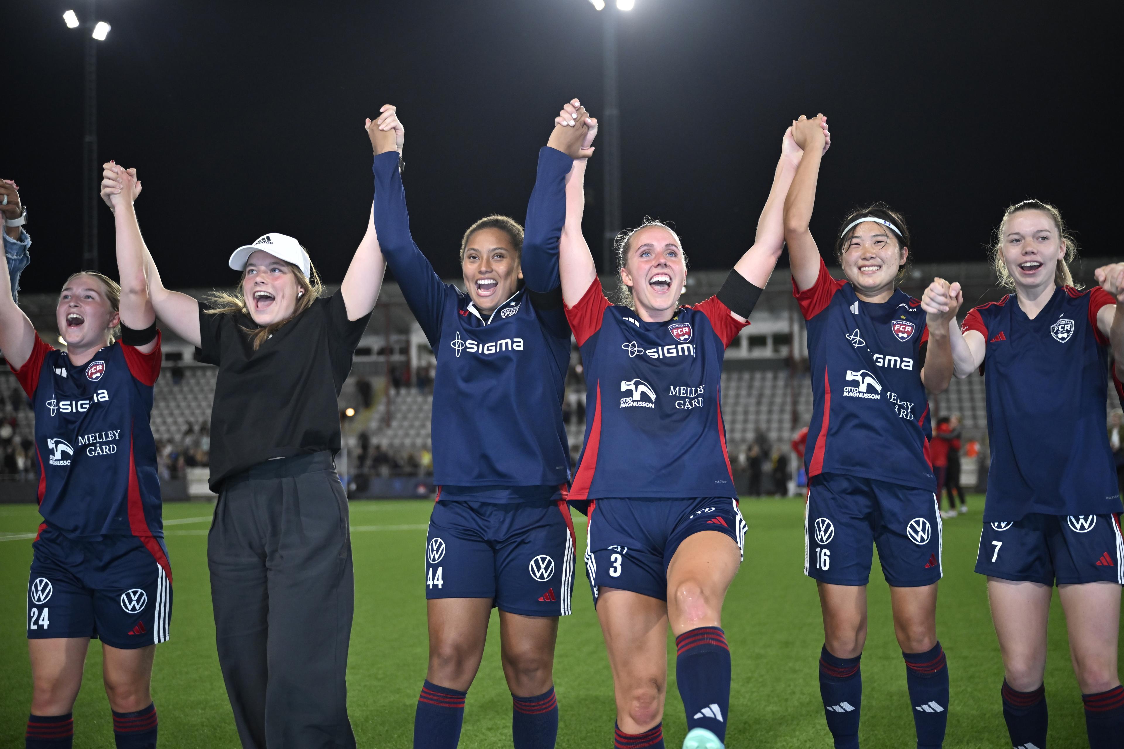 Rosengård totaldominerar i damallsvenskan. Arkivbild. Foto: Johan Nilsson/TT