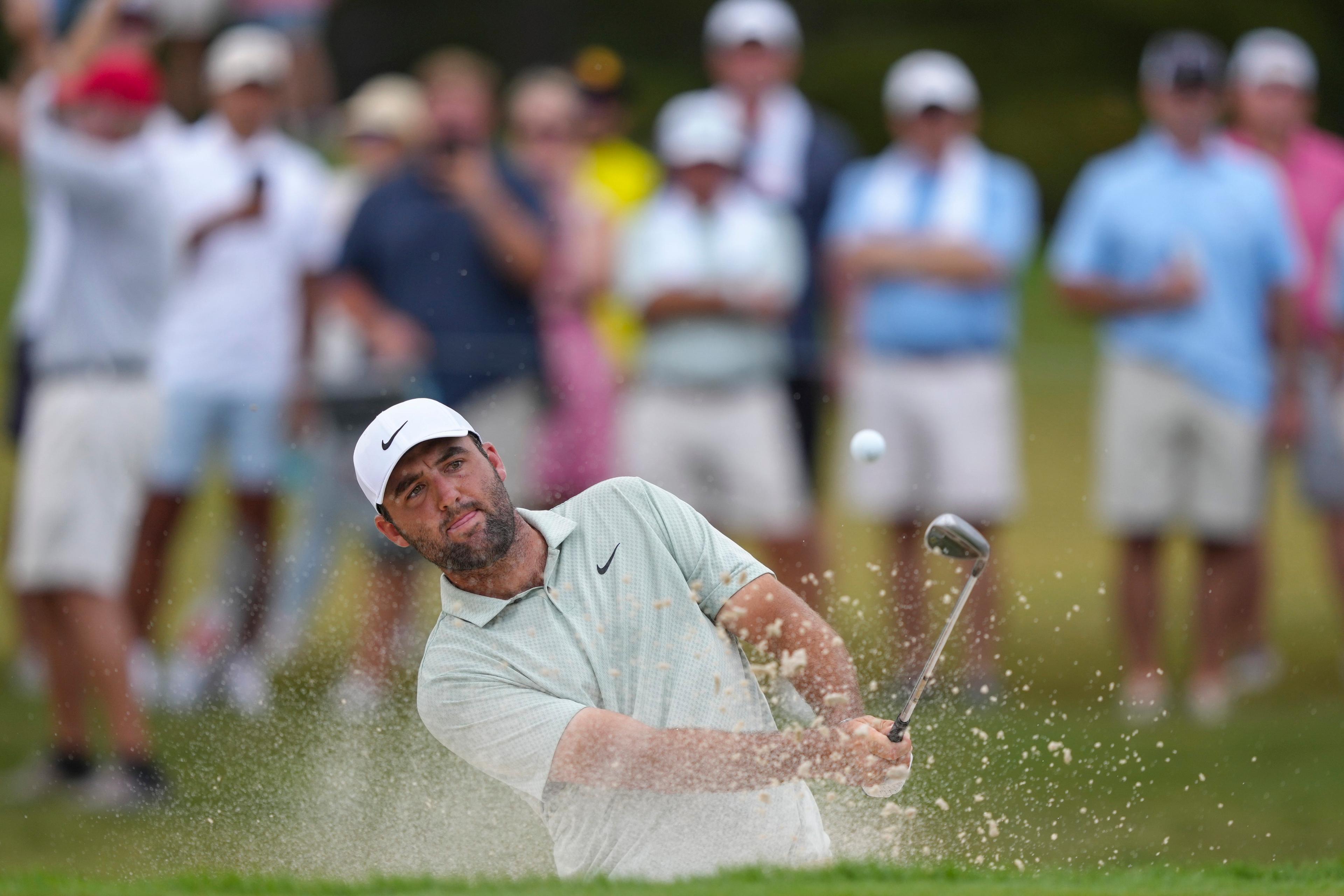 Scottie Scheffler vann PGA-tourens finaltävling. Foto: Jason Allen/AP/TT