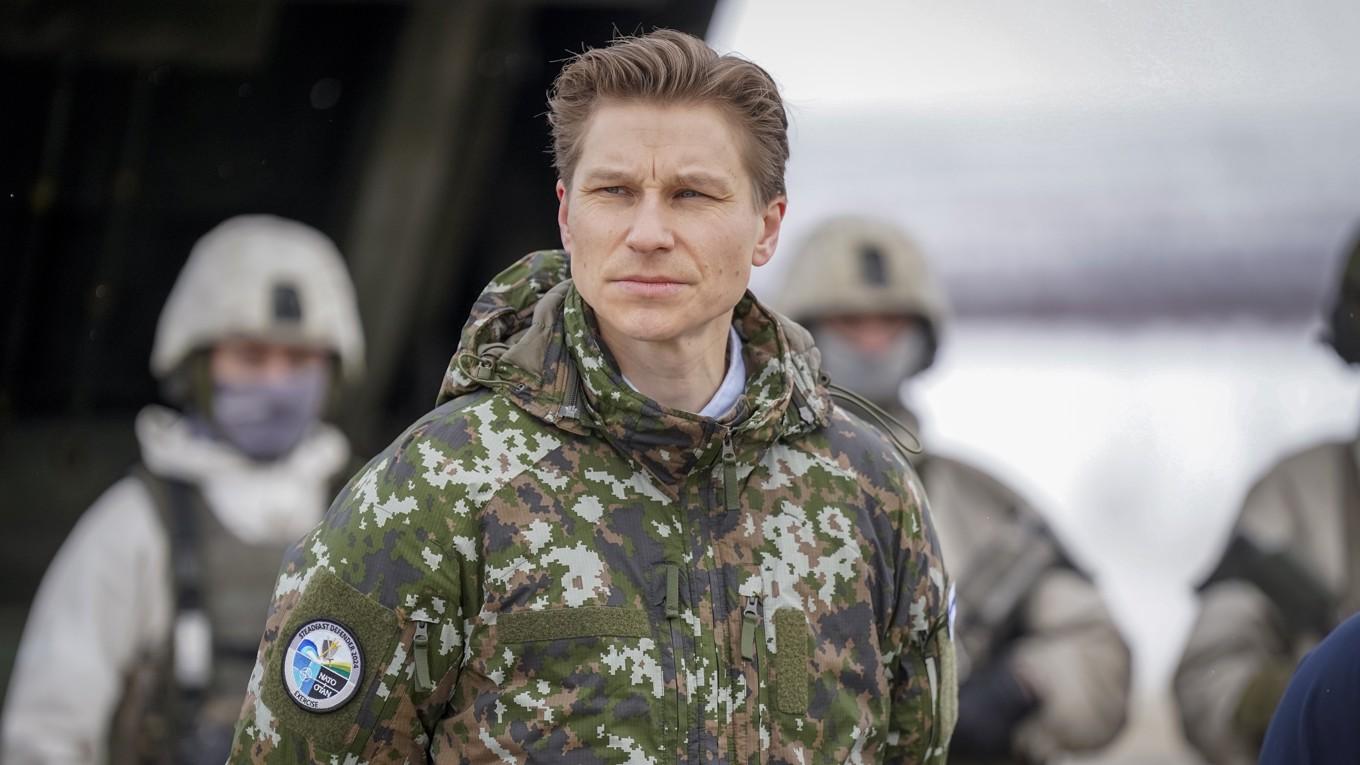 Finlands försvarsminister Antti Häkkänen vill kunna stoppa ryska fastighetsköp i Finland. Arkivbild Foto: Heiko Junge NTB/TT