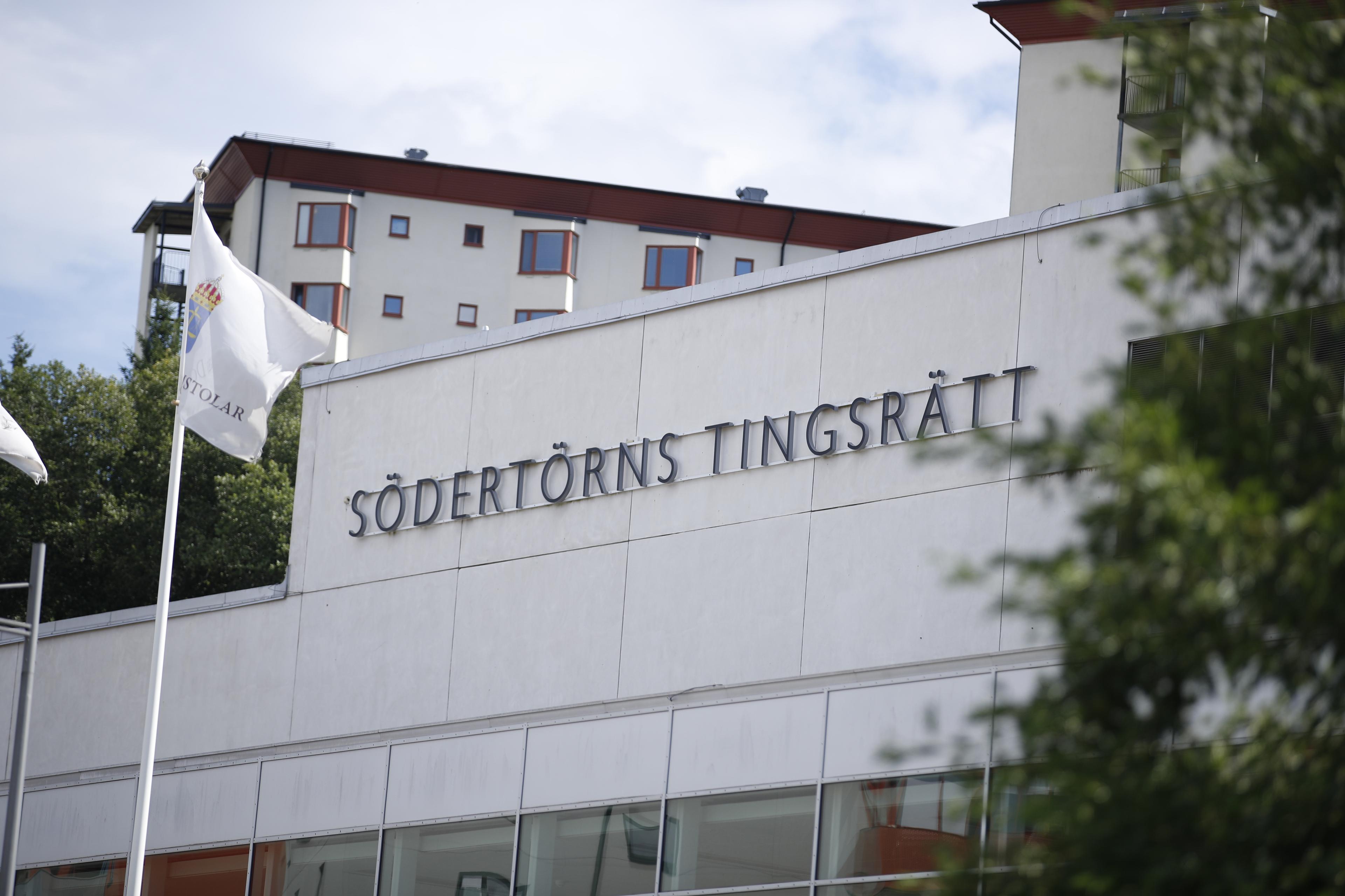 Åtalet lämandes in vid Södertörns tingsrätt under torsdagen. Arkivbild. Foto: Caisa Rasmussen/TT