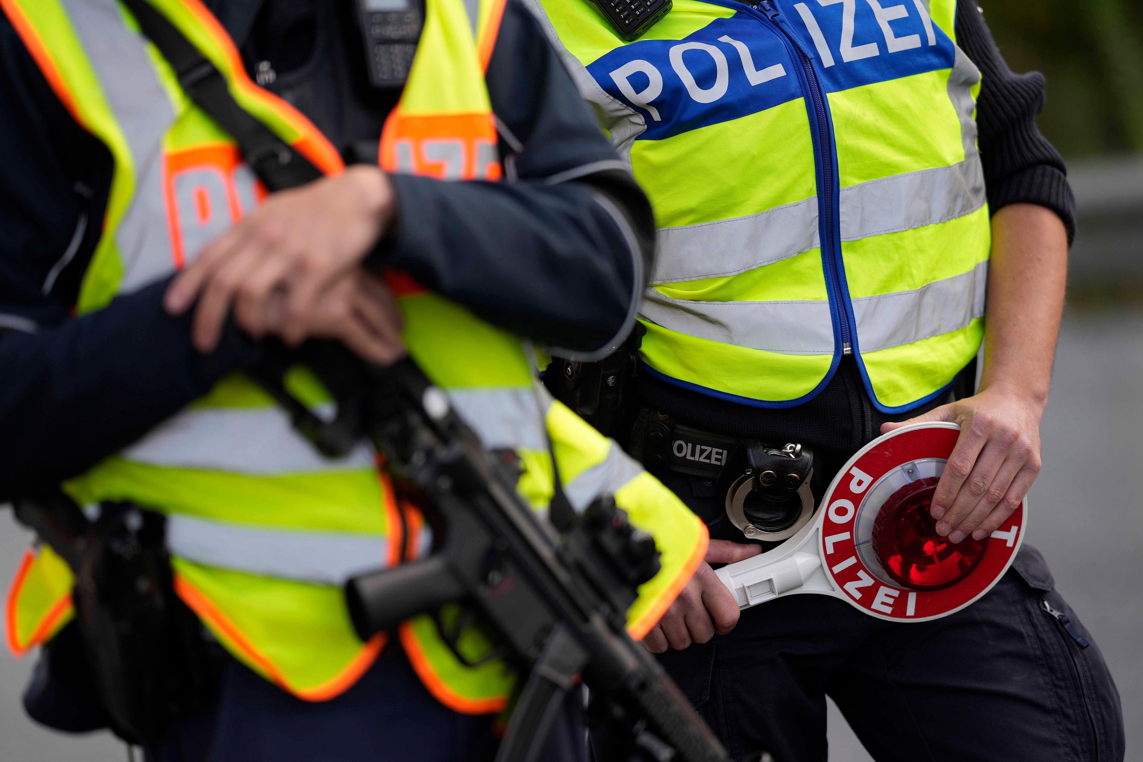 Tysk polis vid österrikiska gränsen. Arkivbild. Foto: Matthias Schrader/AP/TT