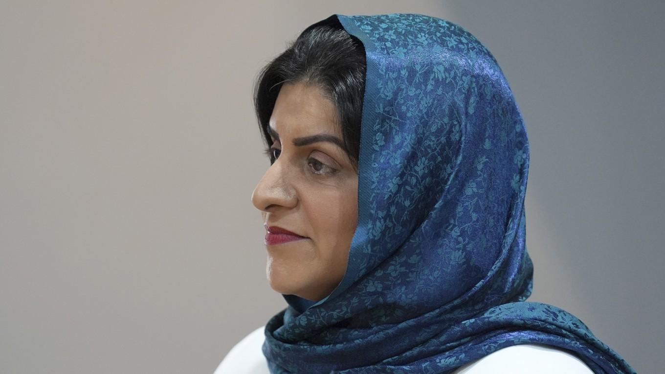 Storbritanniens justitieminister Shabana Mahmood. Arkivbild. Foto: Joe Giddens/AP/TT