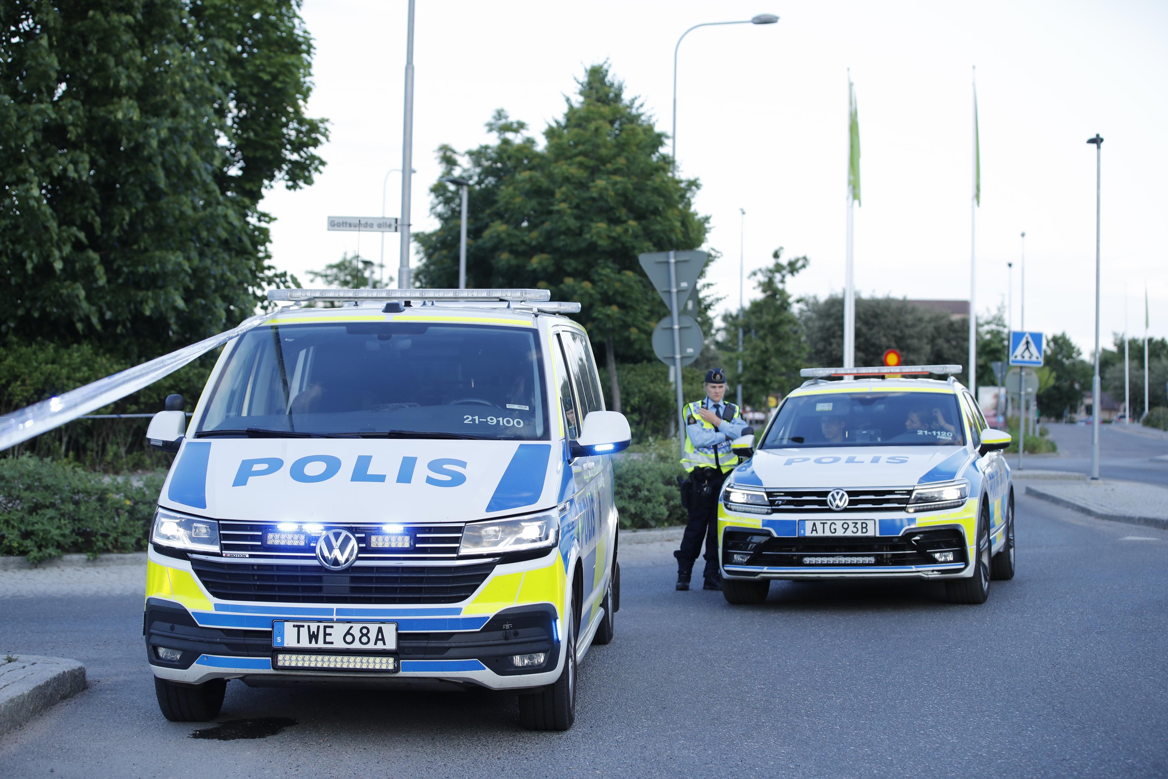 Polisen har gripit fyra personer i Uppsala. Arkivbild. Foto: Caisa Rasmussen/TT