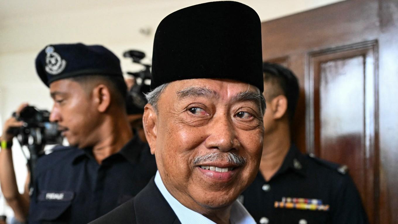 Muhyiddin Yassin i en domstol den 27 augusti. Foto: Mohd Rasfan/AFP via Getty Images