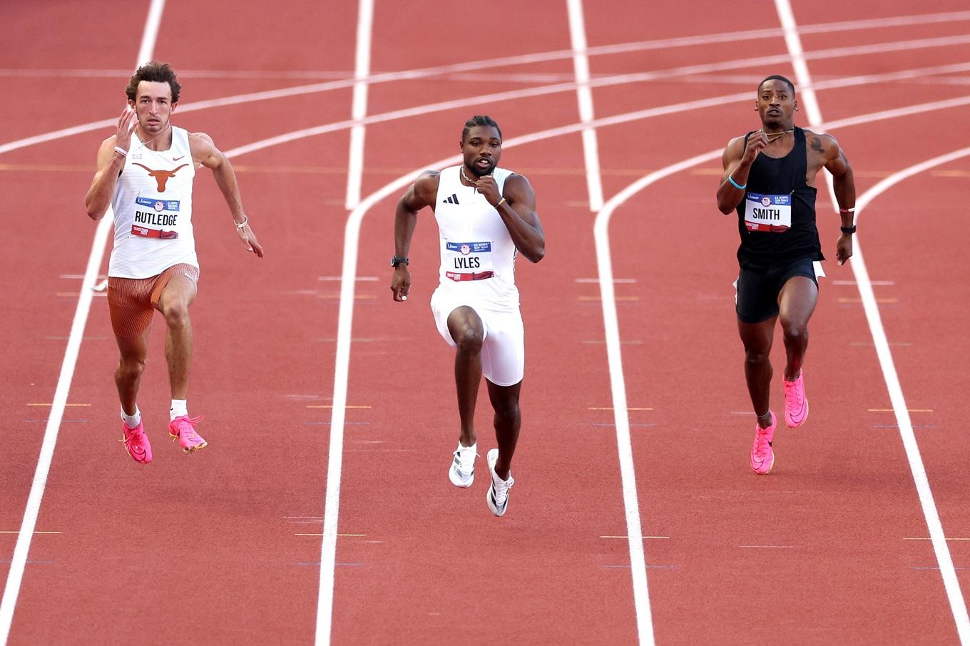 Den amerikanska sprintern Noah Lyles har valt rätt föräldrar och besitter rätt gener för att vara snabb och framgångsrik. Räcker det till medalj på OS? Foto: Christian Petersen/Getty Images