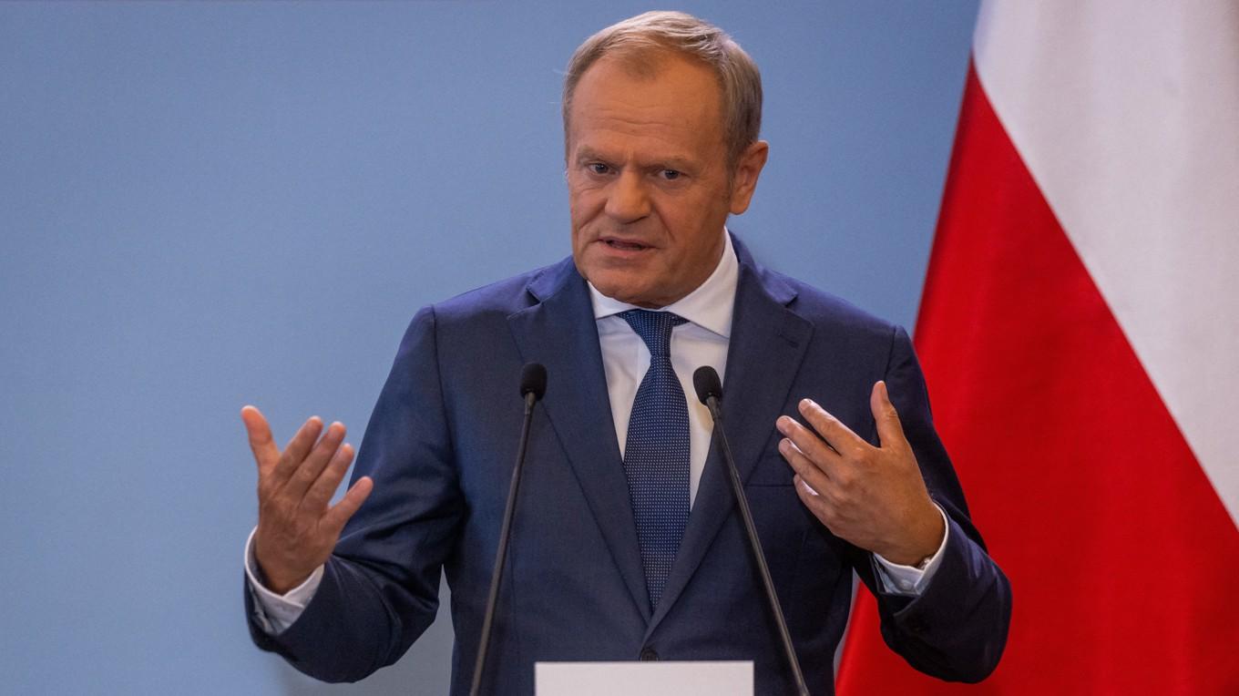 Polens premiärminister Donald Tusk. Foto: Wojtek Radwanski/AFP via Getty Images