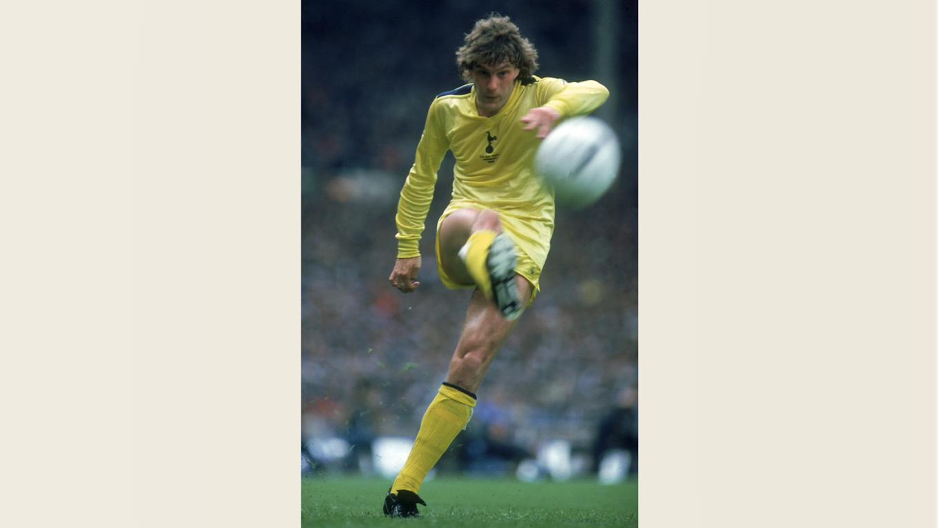 Klarar Bergvall att efterlikna Glenn Hoddle, mittfältsmaestro i Spurs 1975–1987?
Foto: Tony Duffy/Getty Images