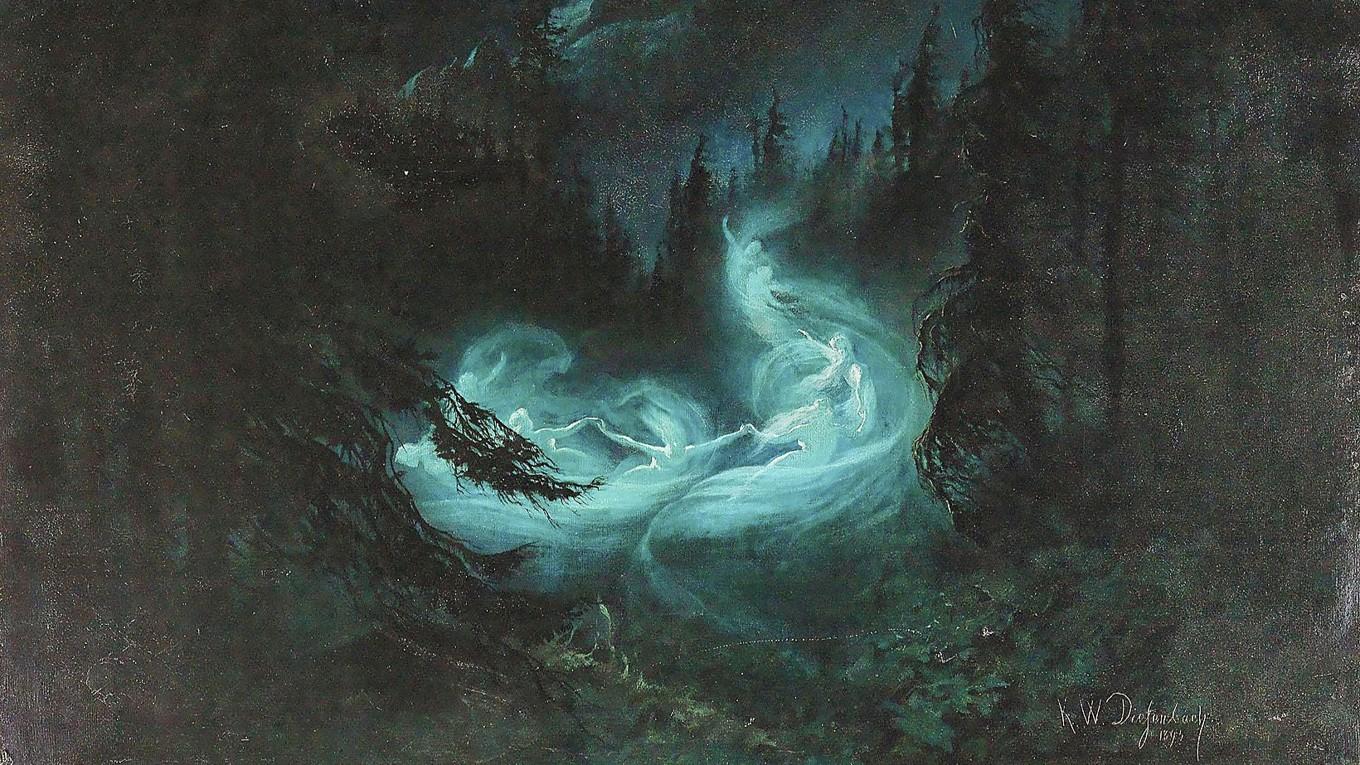 Friheten är en förutsättning, inte ett privilegium. Målning av Karl Wilhelm Diefenbach (1851–1913). Foto: Public Domain