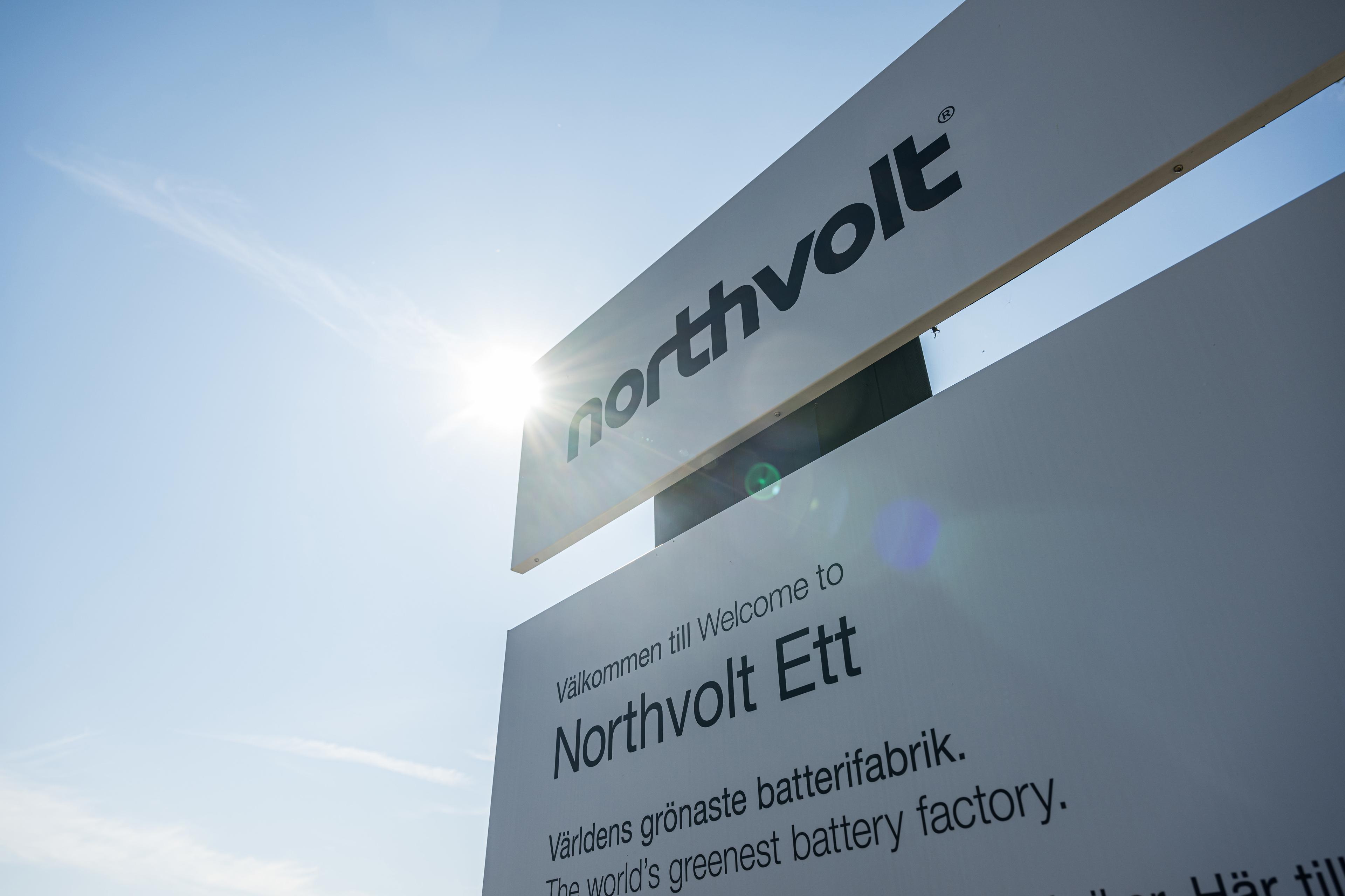 Batteritillverkaren Northvolt behöver skära ned. Arkivbild Foto: Magnus Lejhall/TT