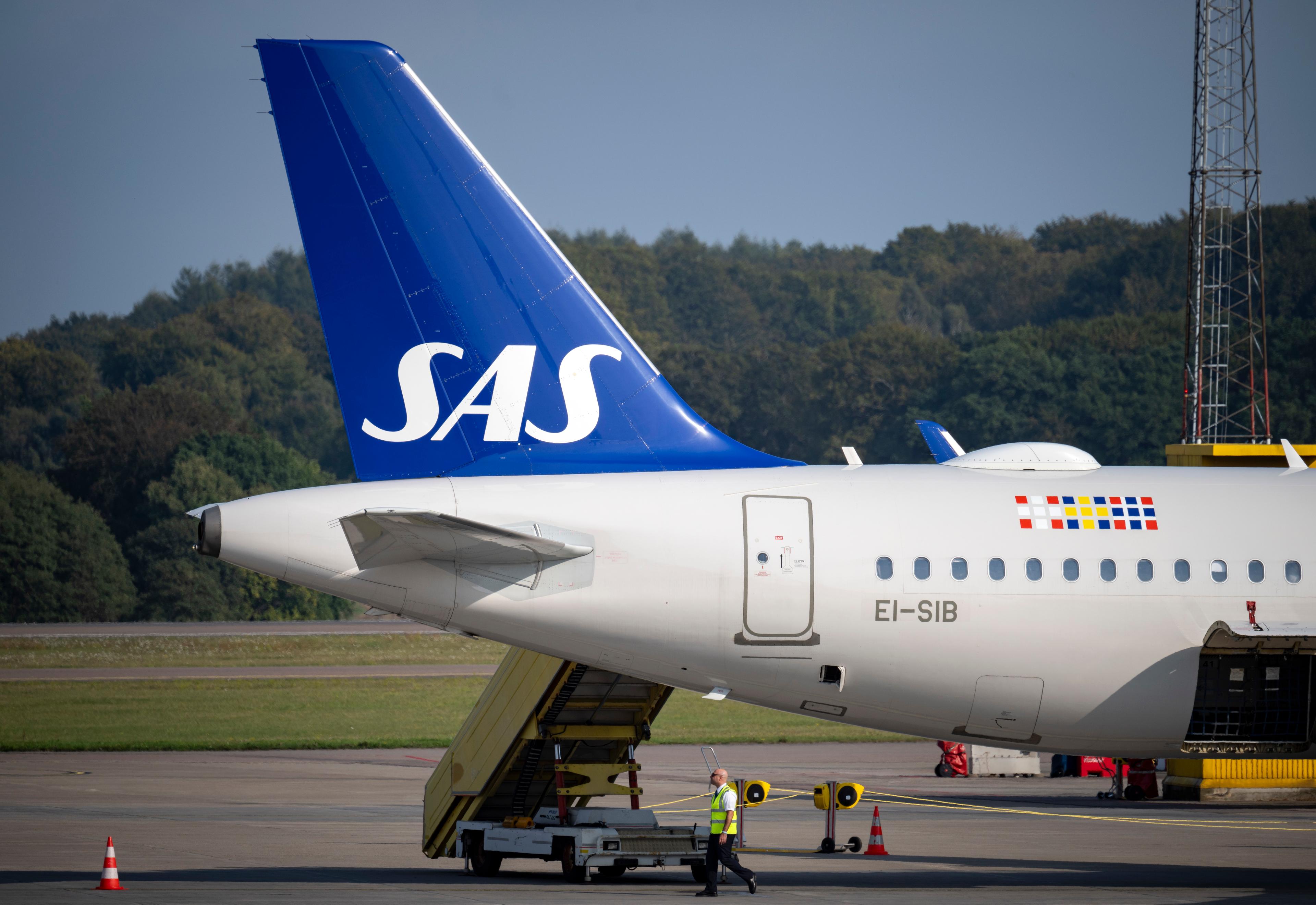 Flygbolaget SAS slutar flyga mellan Stockholm och flera orter i landet – i två månader. Arkivbild. Foto: Johan Nilsson/TT